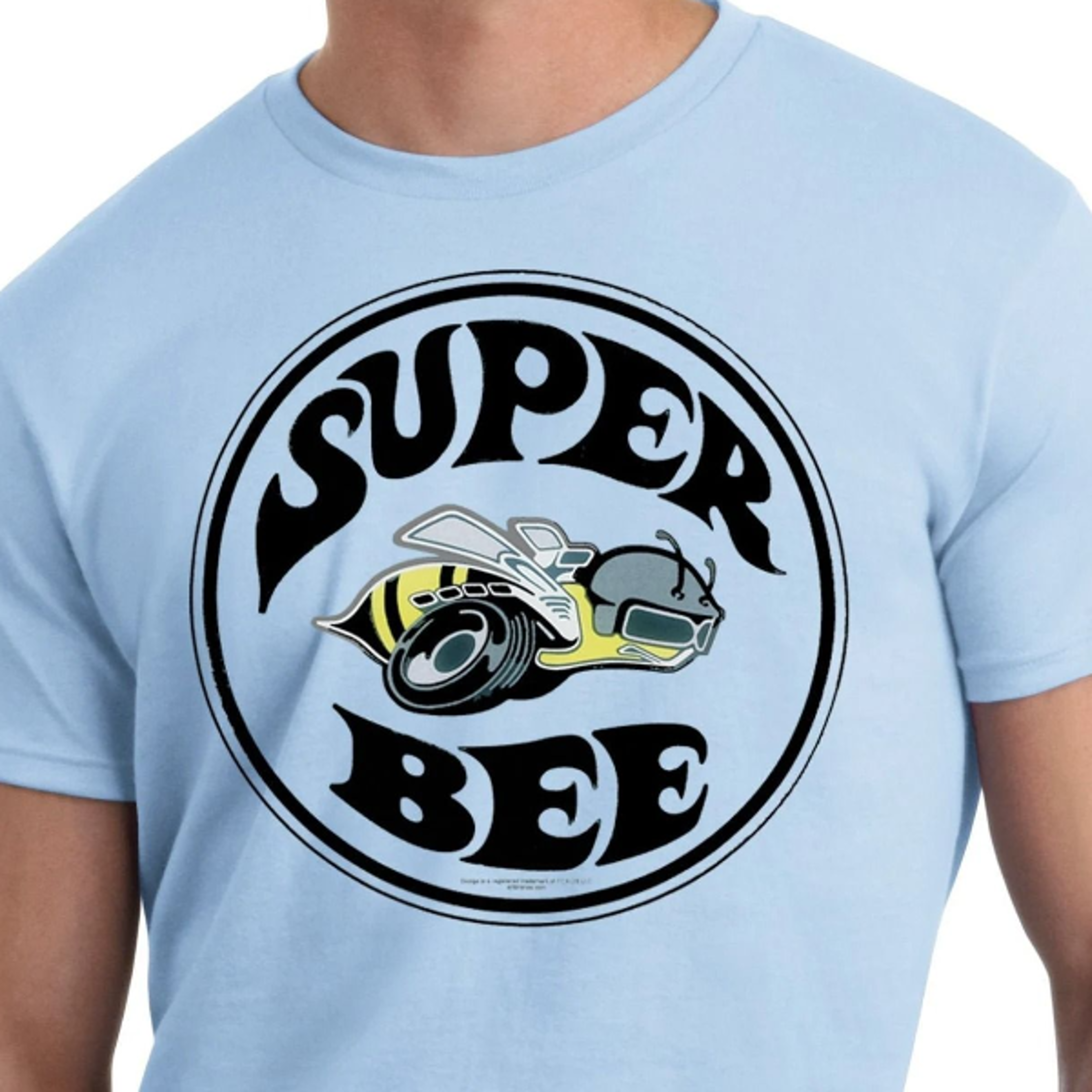 big and tall licensed dodge super bee t-shirt