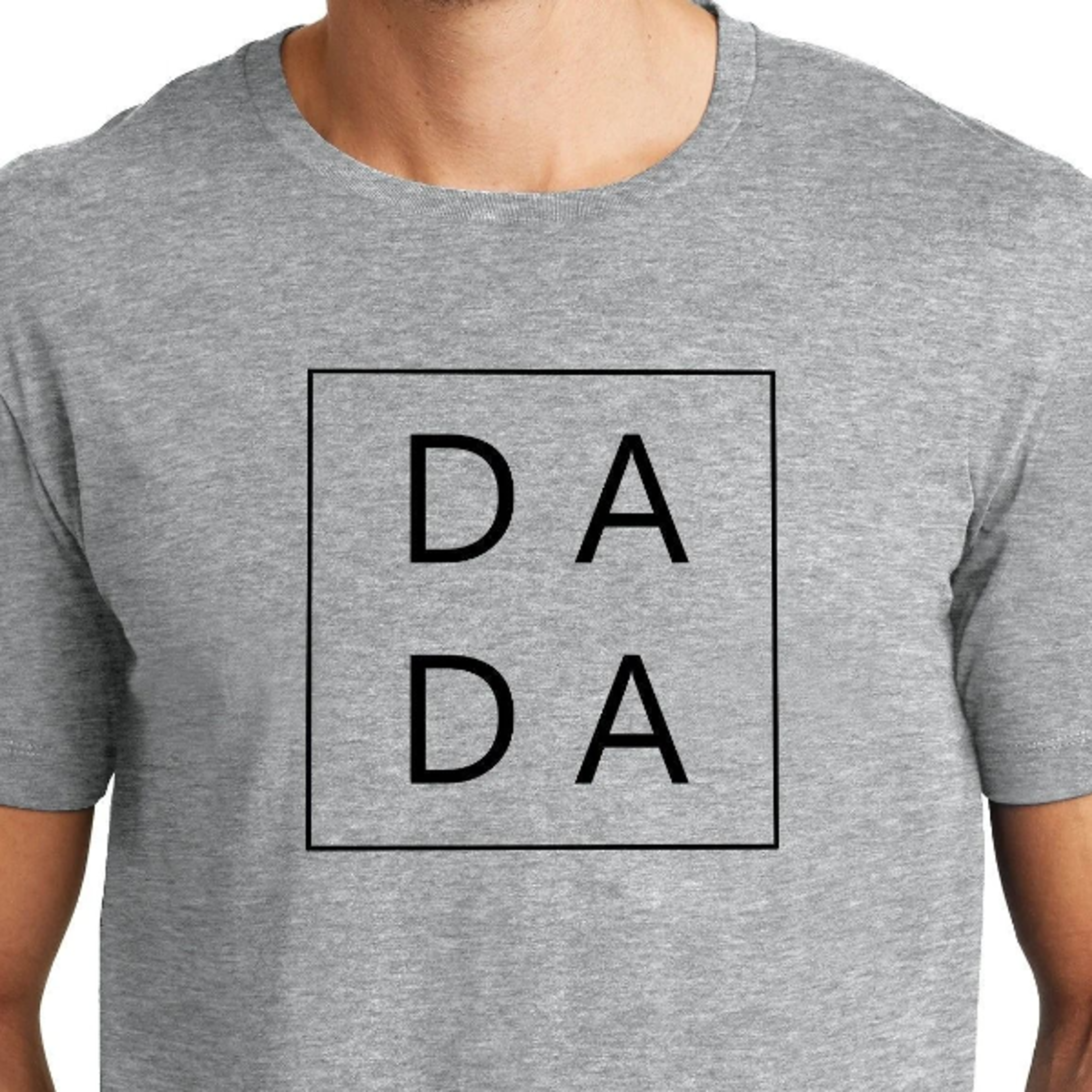 big and tall father's day da da t shirt
