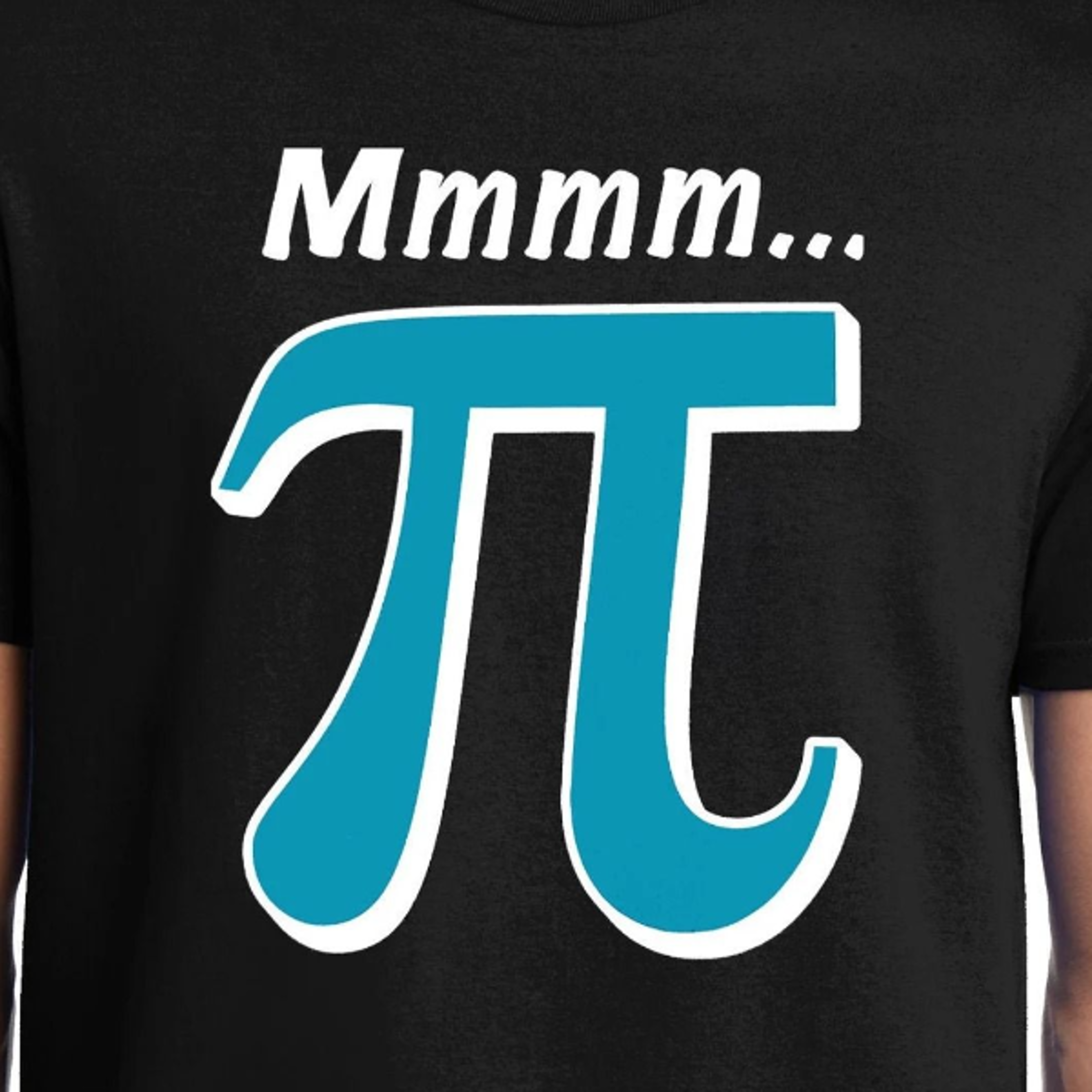 big guys rule funny big and tall king size mmmm...pi t-shirt