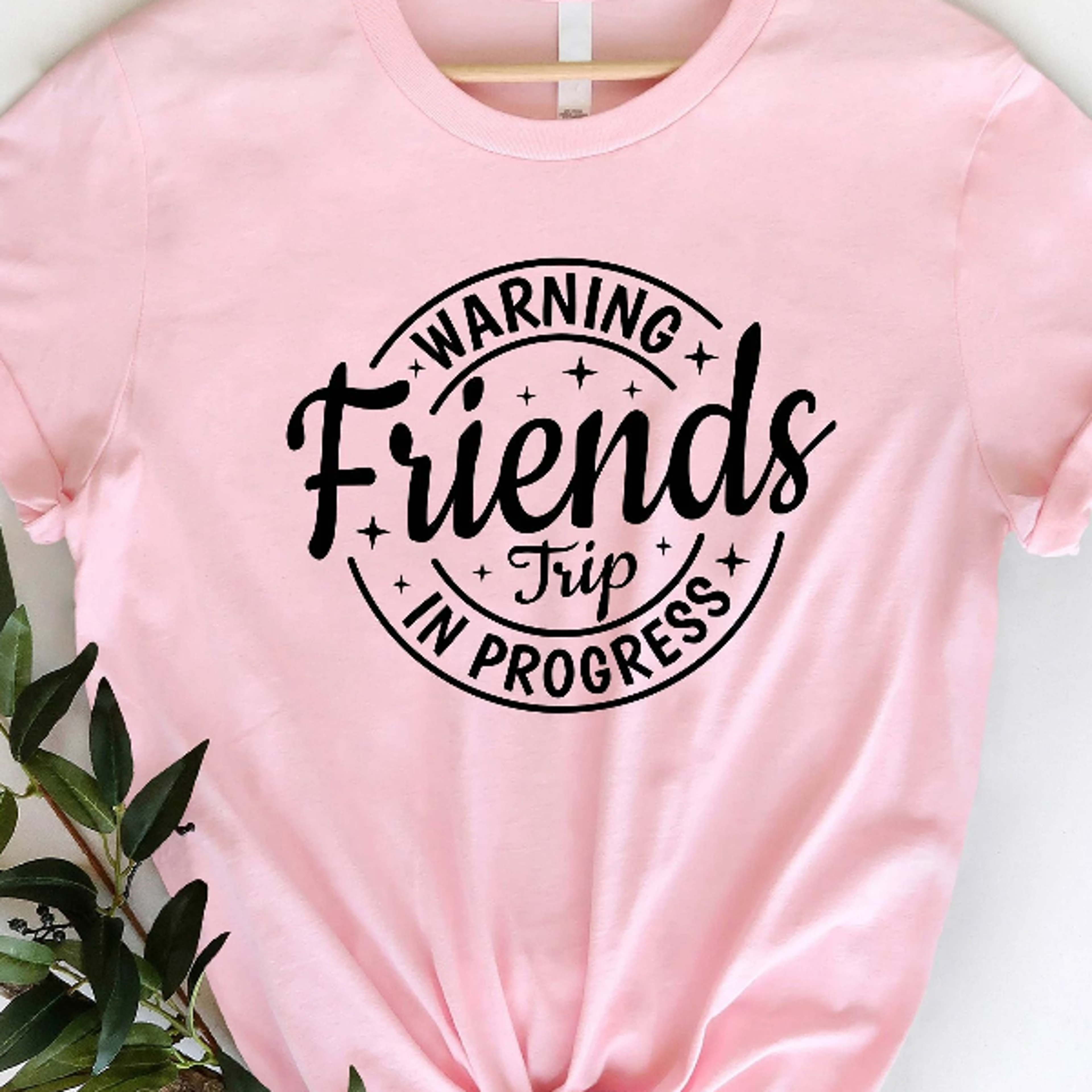 warning friends trip shirt bestie matching travel tee girls vacation graphic t-shirt friendship gift