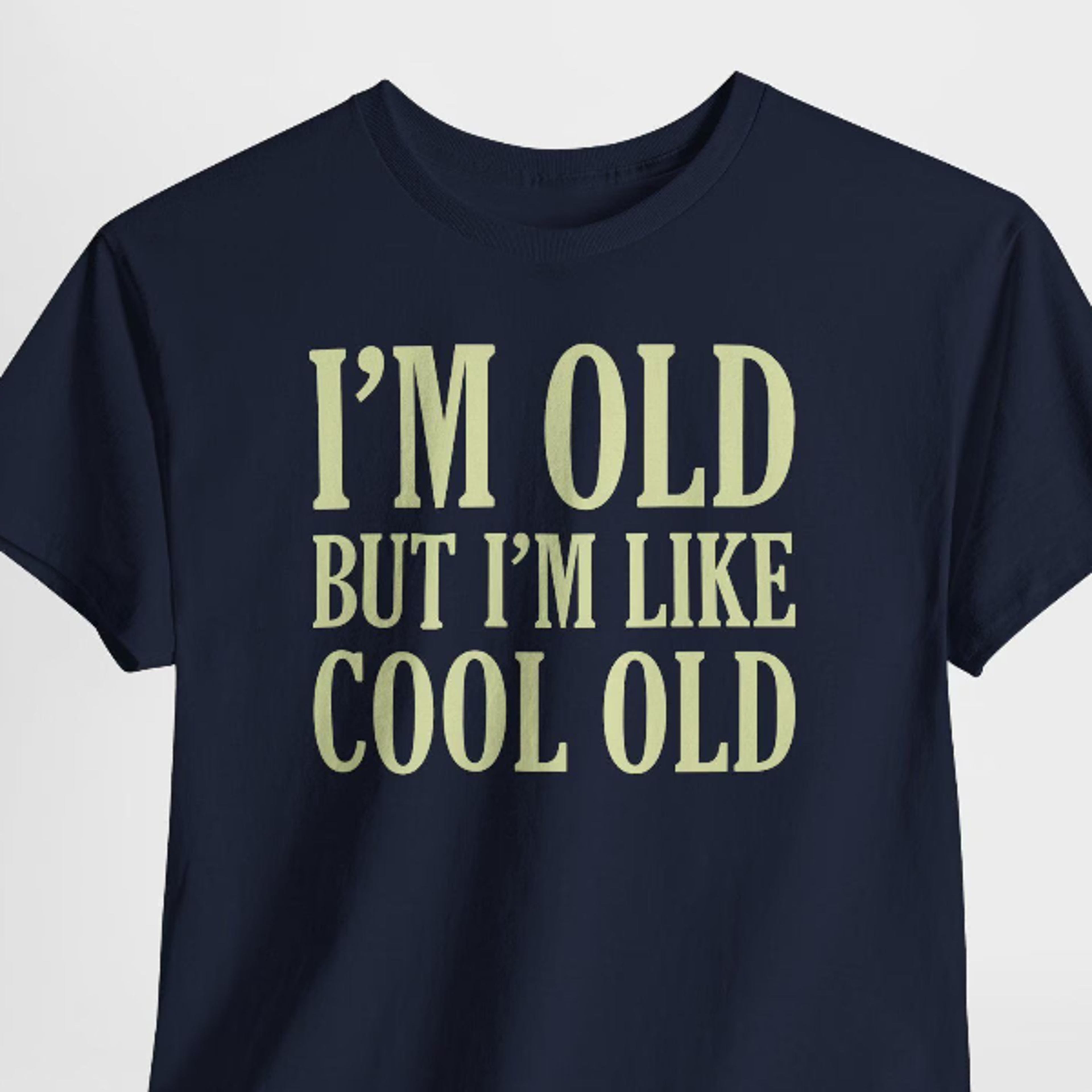 funny old but cool shirt, i'm old but i'm like cool old t-shirt, aging humor tee, birthday gift shirt, vintage style tsh