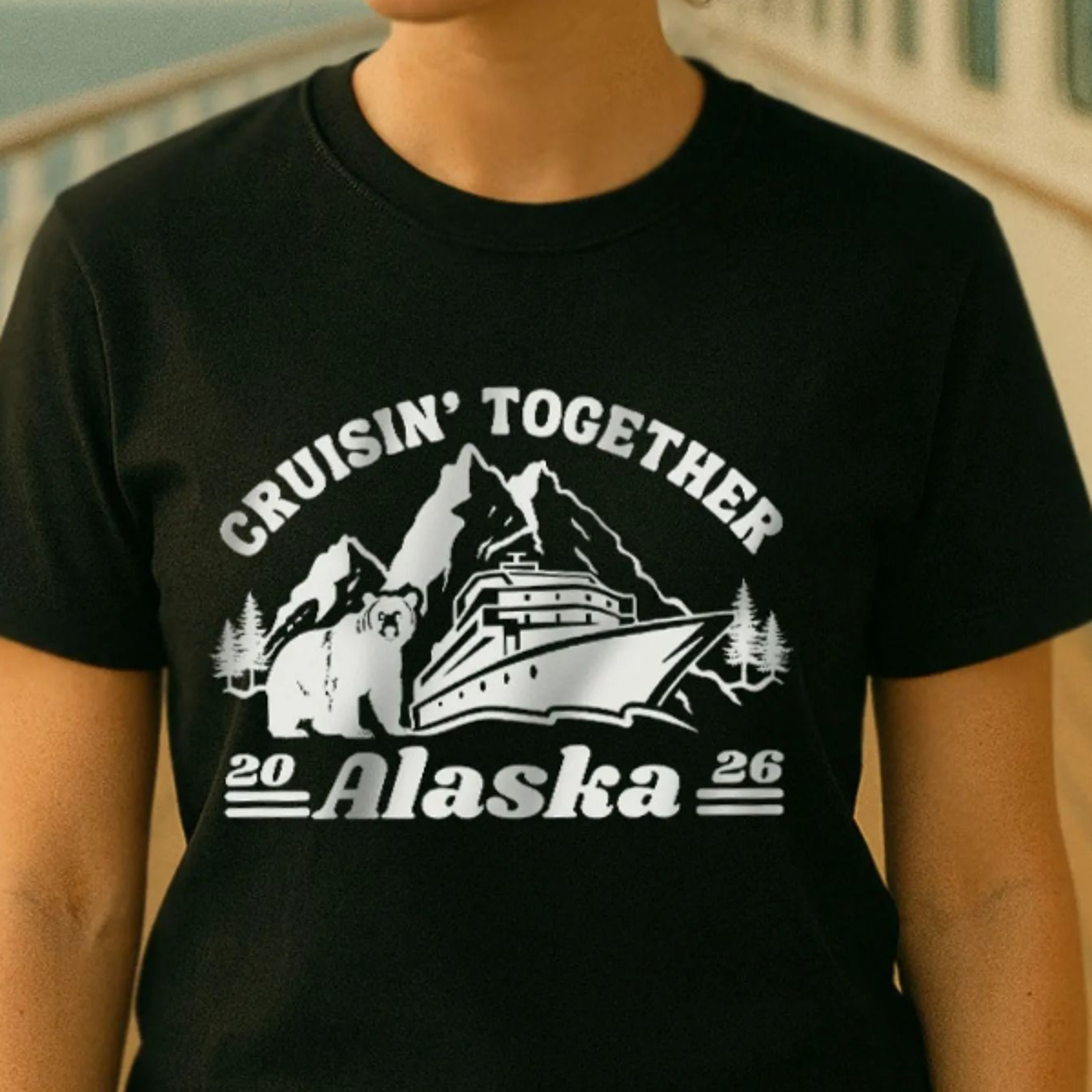 cruising together alaska 2026 shirt, new year cruise shirt, alaska cruise squad tee, alaska vacation tee matching family