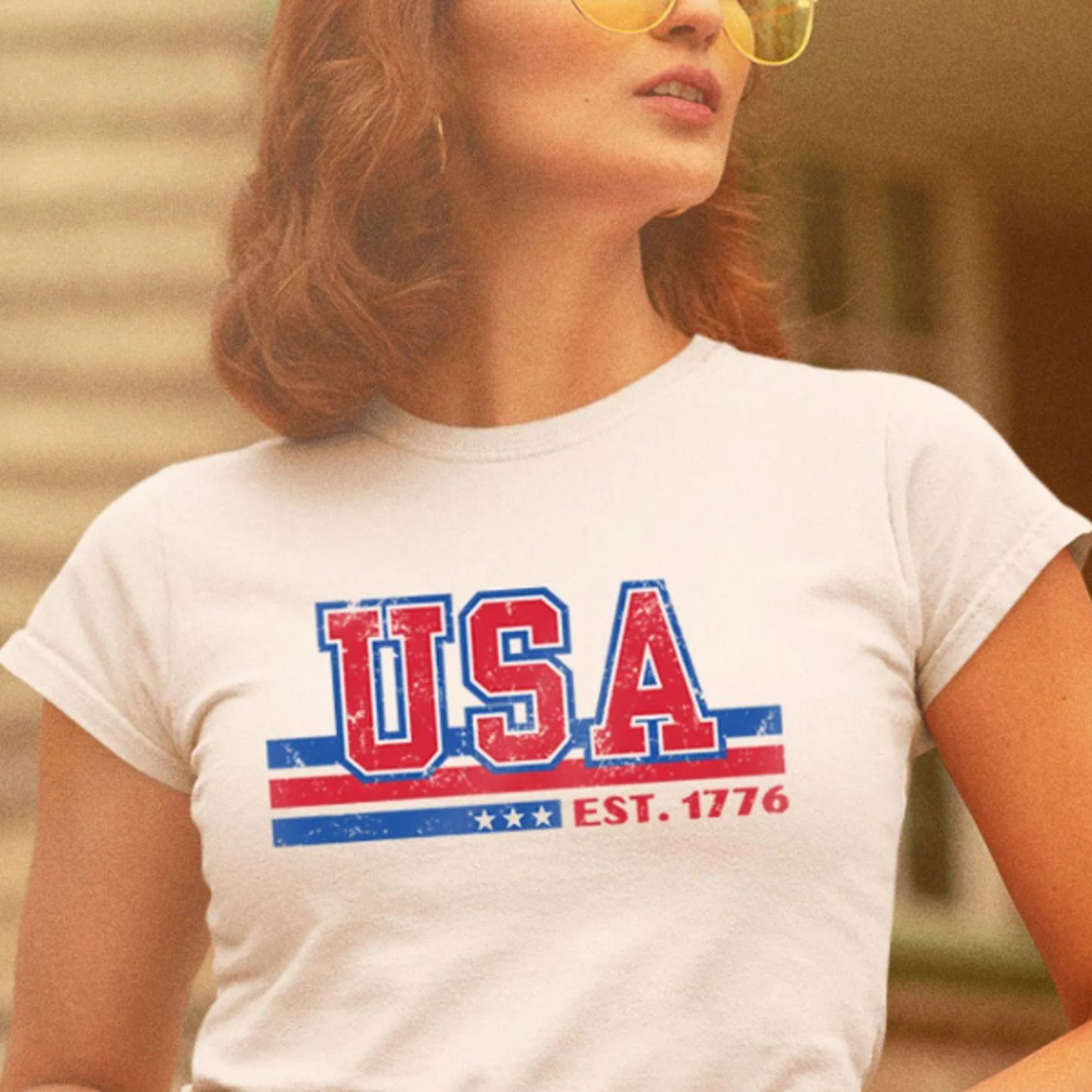 usa est 1776 shirt, patriotic usa tee, fourth of july shirt, retro america t shirt, independence day tee, american pride