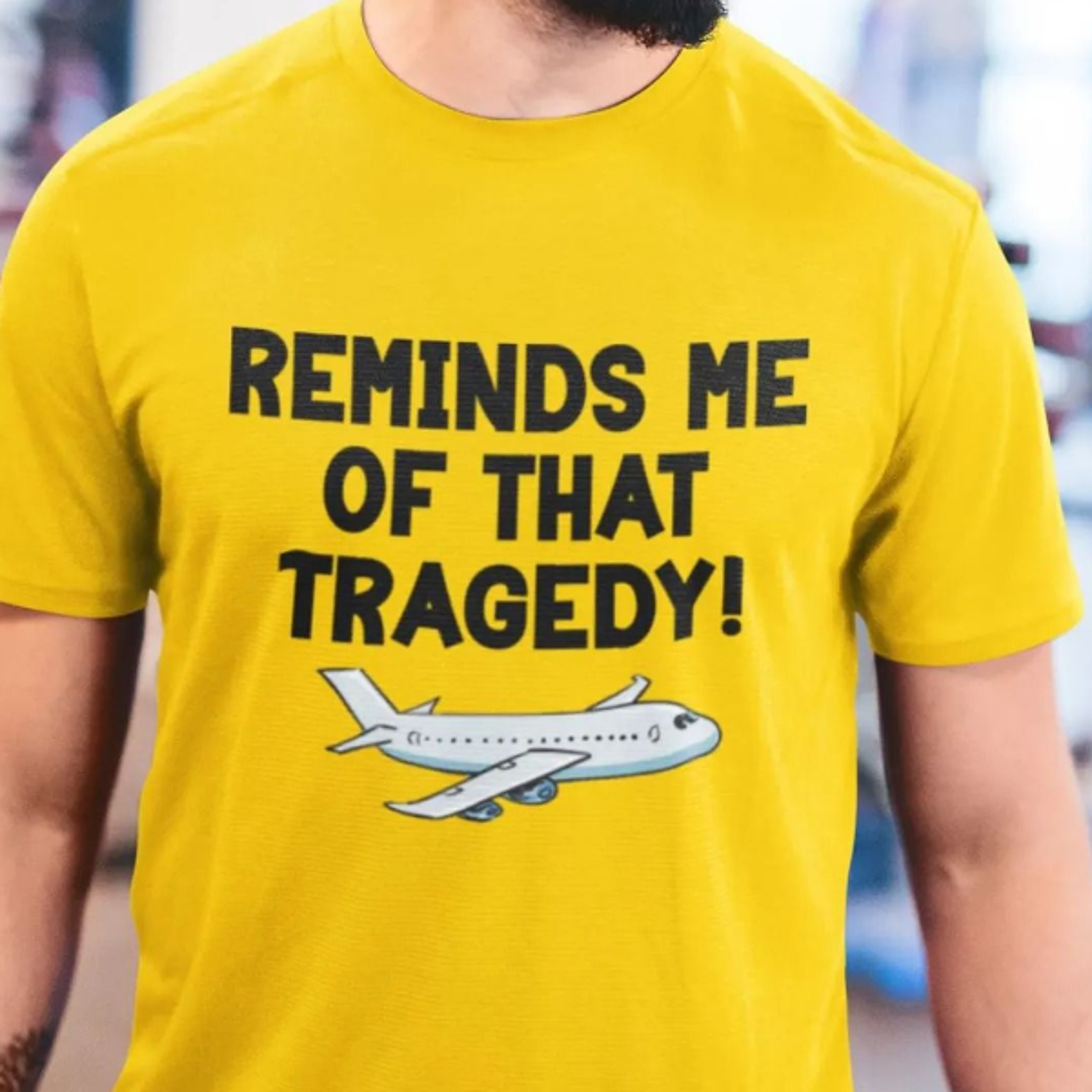 norm macdonald 'reminds me of that tragedy' organic cotton t-shirt