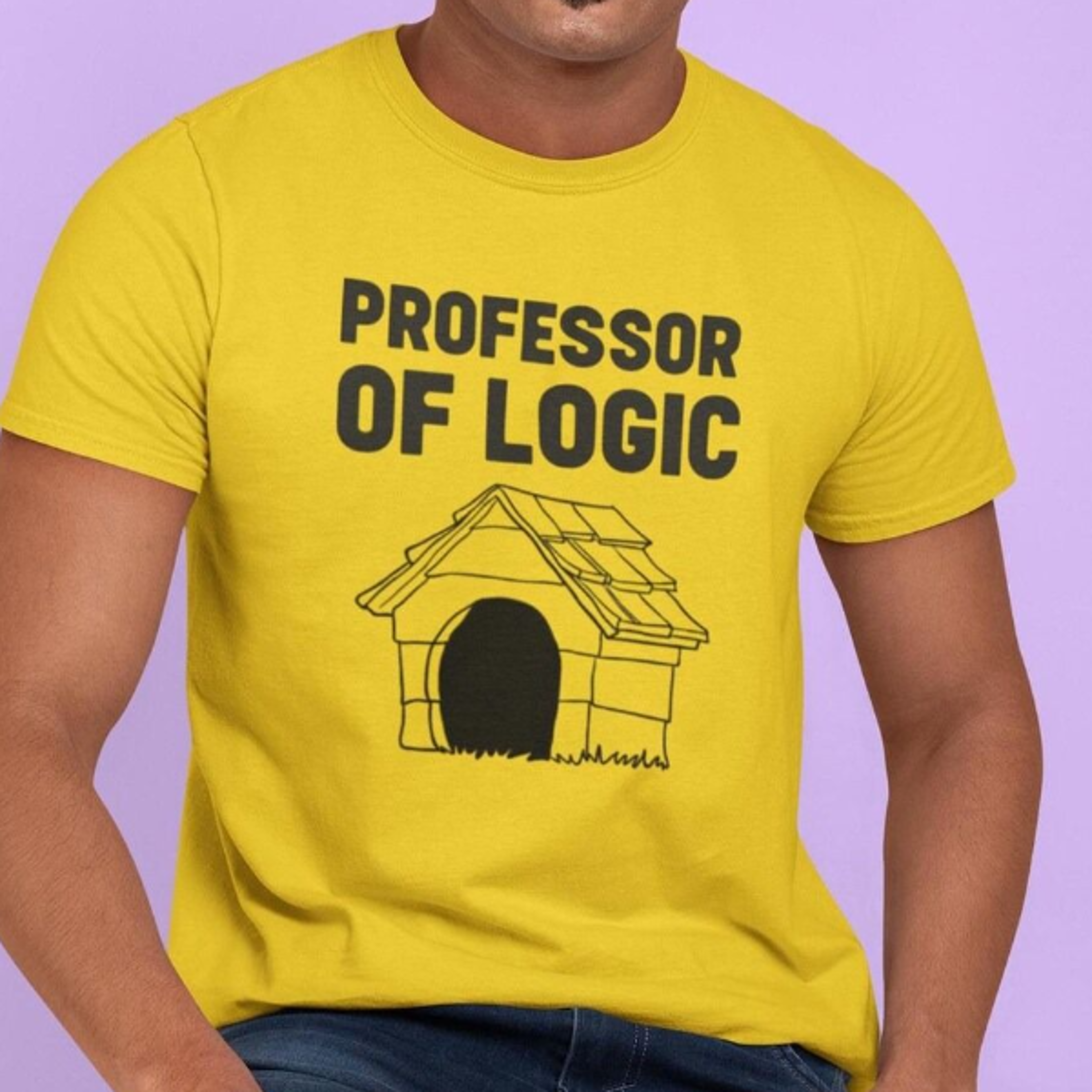 norm macdonald professor of logic t-shirt comedy dog kennel tee