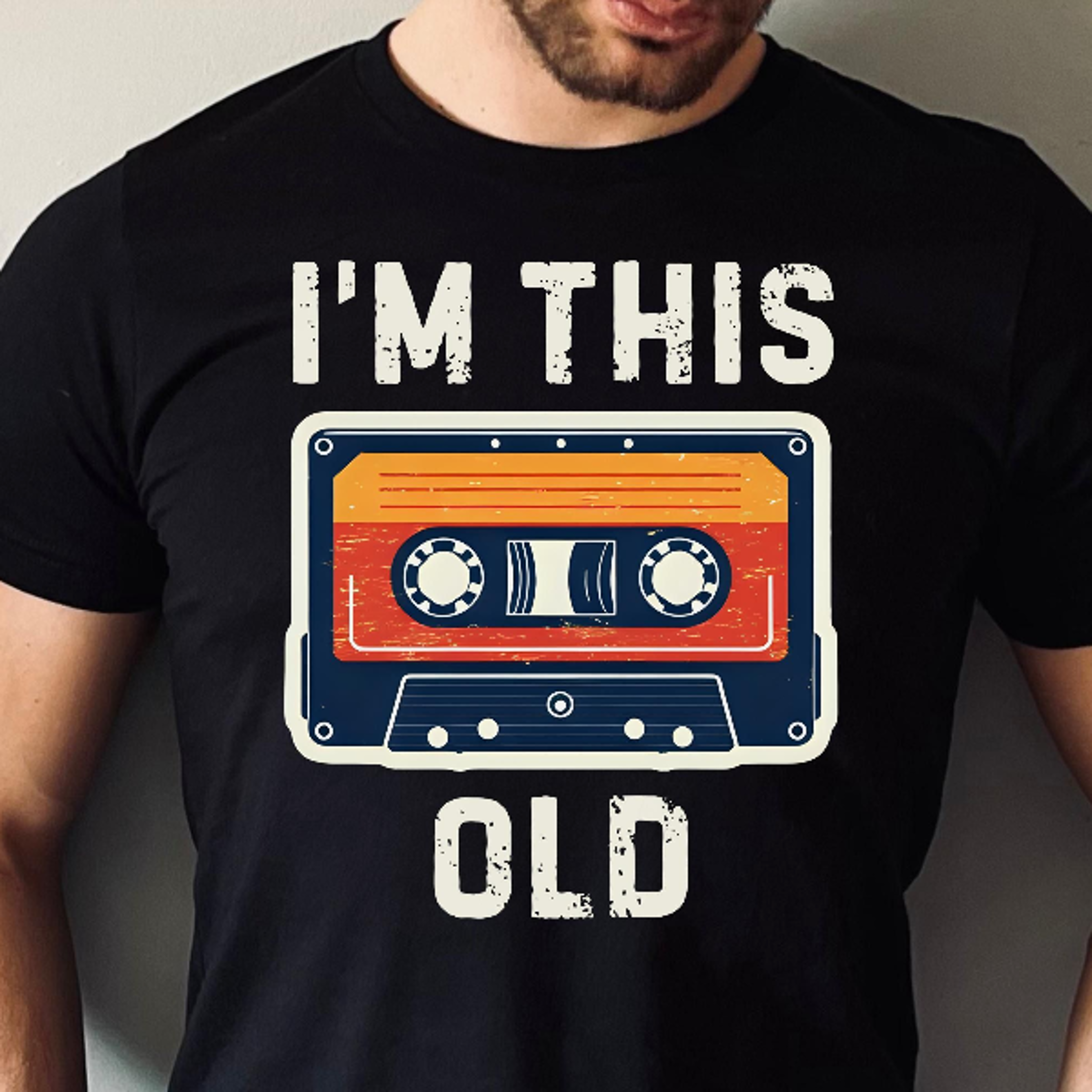 retro cassette tape graphic tee | vintage music lover | nostalgia birthday gift