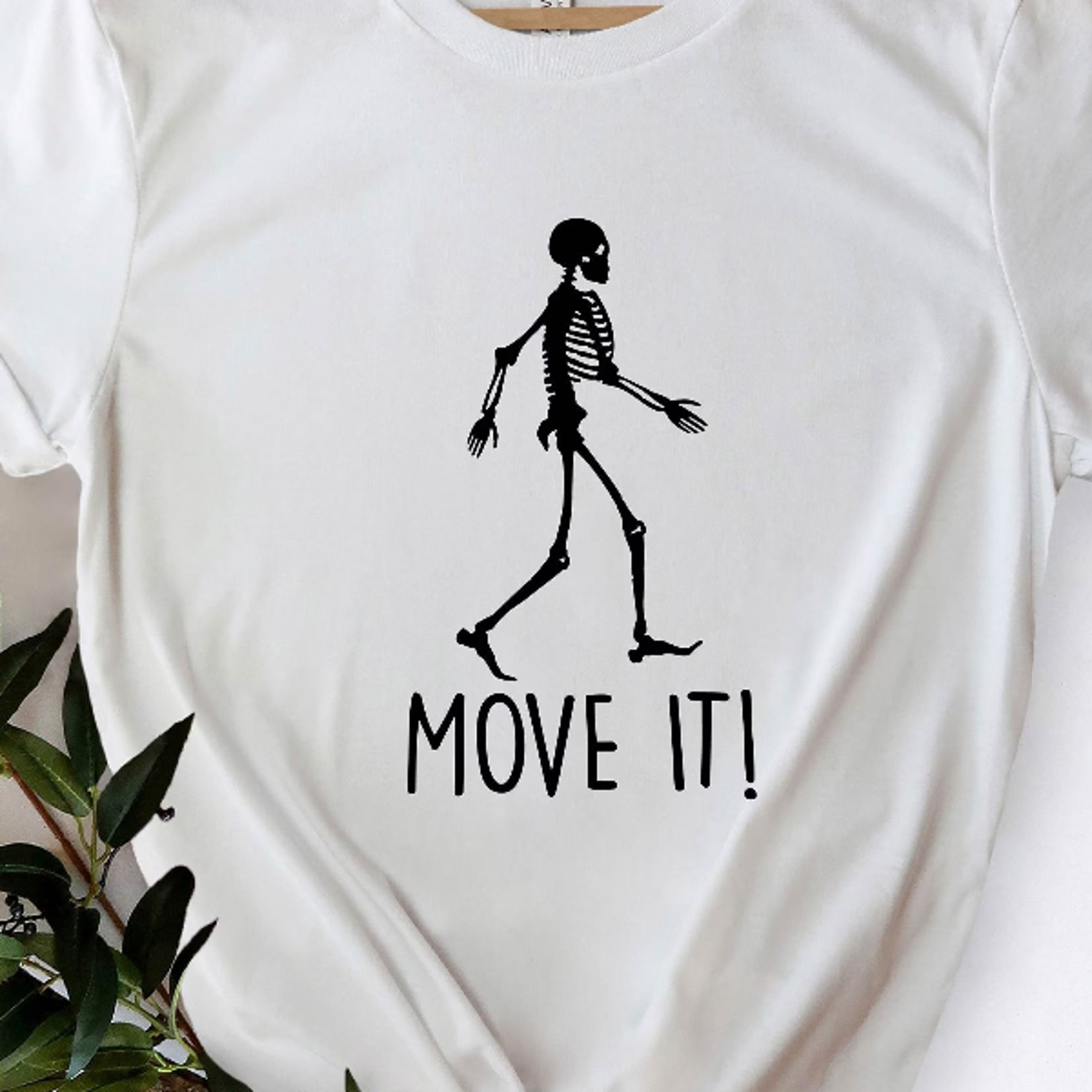 physical therapy shirt funny skeleton move it graphic tee physical therapist exercise t-shirt gift