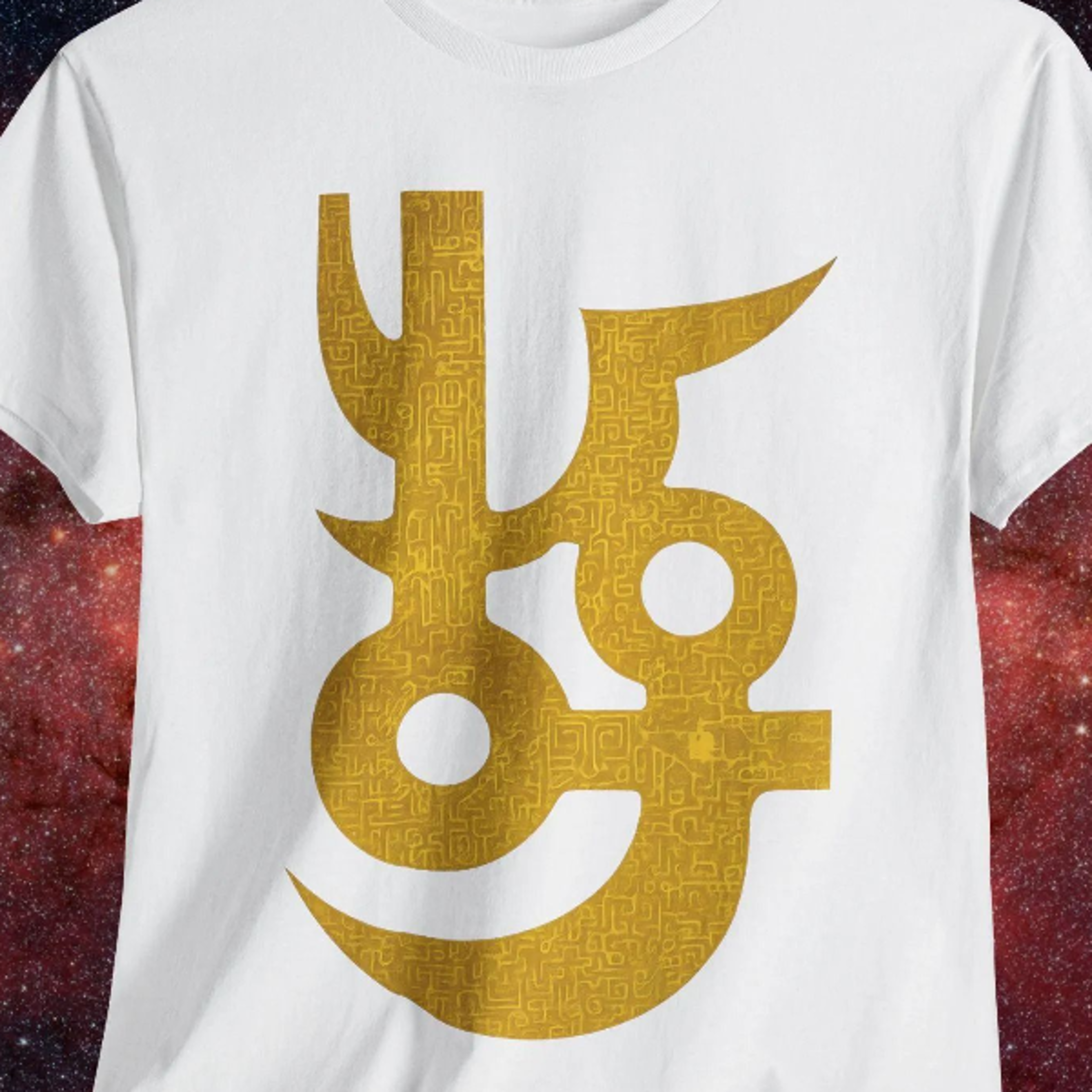 glyph | abstract art shirt, ancient occult symbol, unique t-shirt