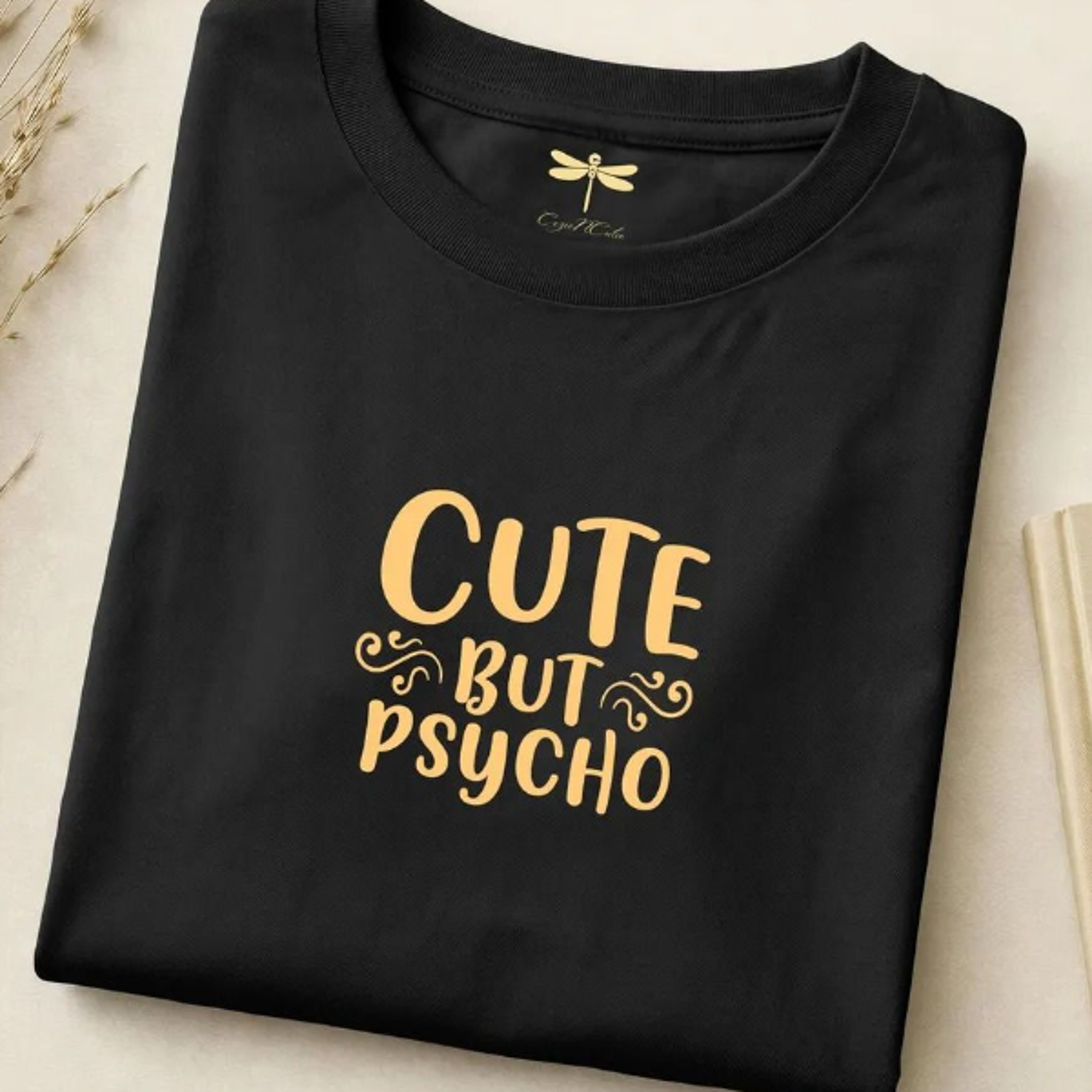 cute but psycho t-shirt | sarcastic funny graphic tee, trending gift for women, adult humor shirt, unisex