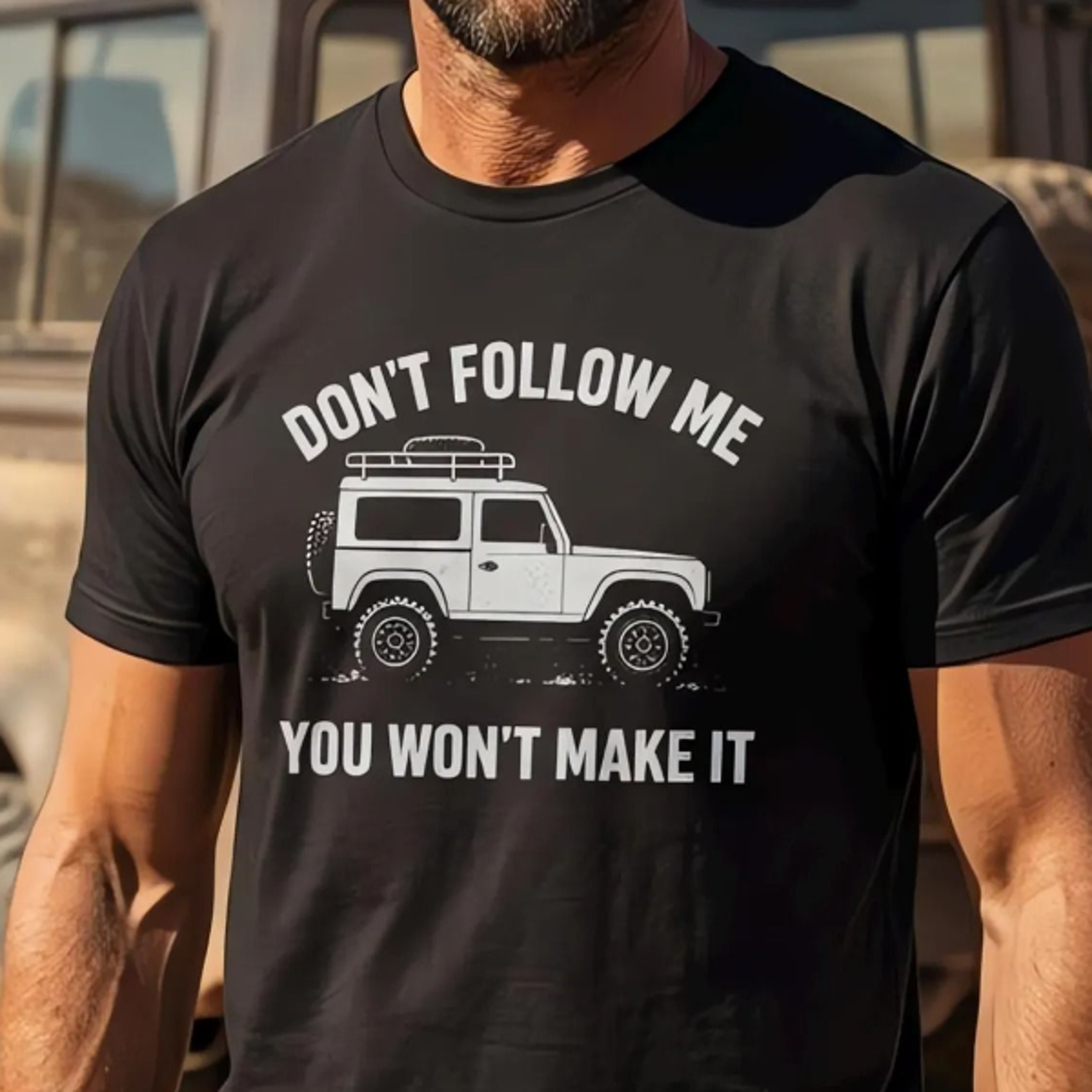 landy t-shirt | classic british 4x4 off | off road gift