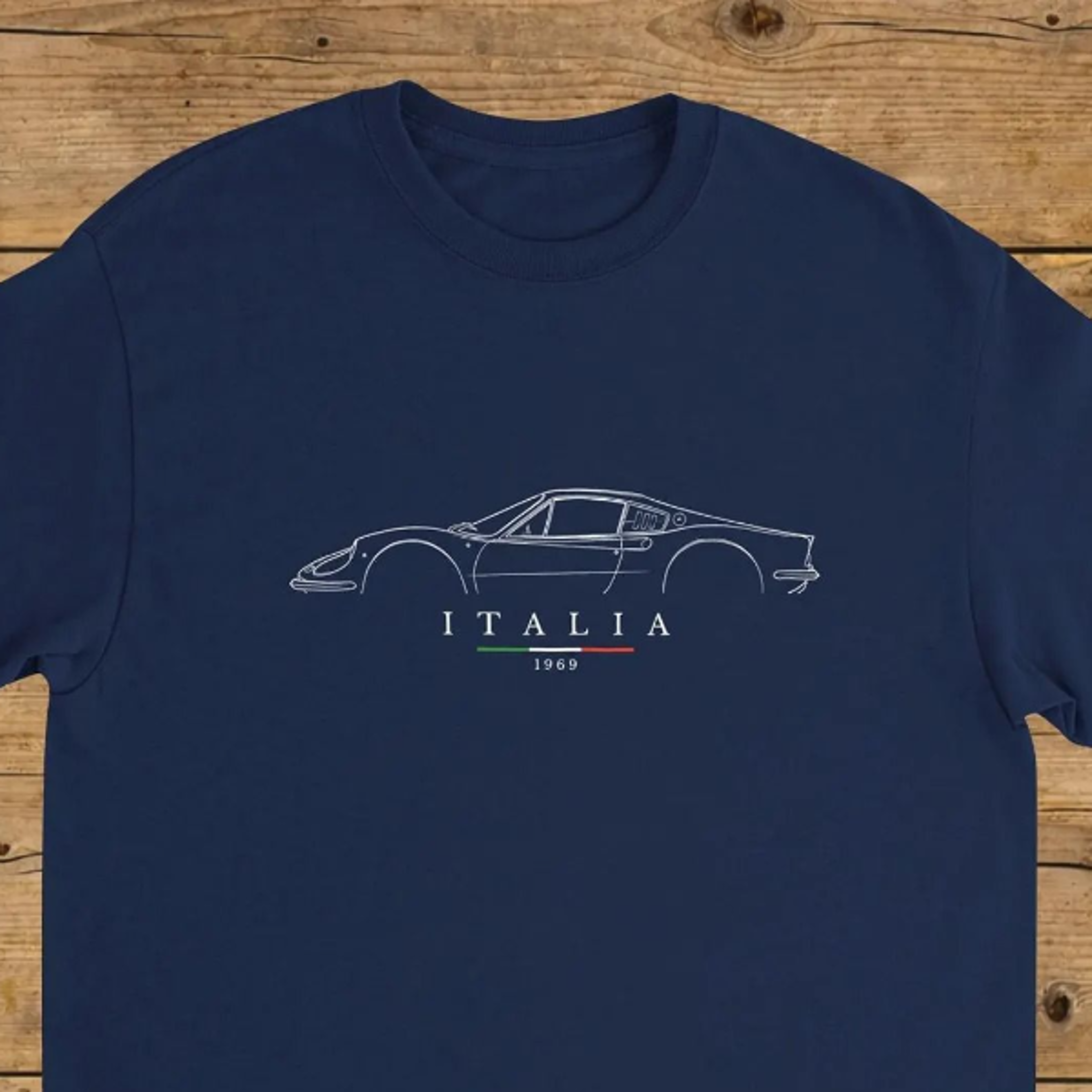 classic italian sportscar tshirt | talia 1969 tee