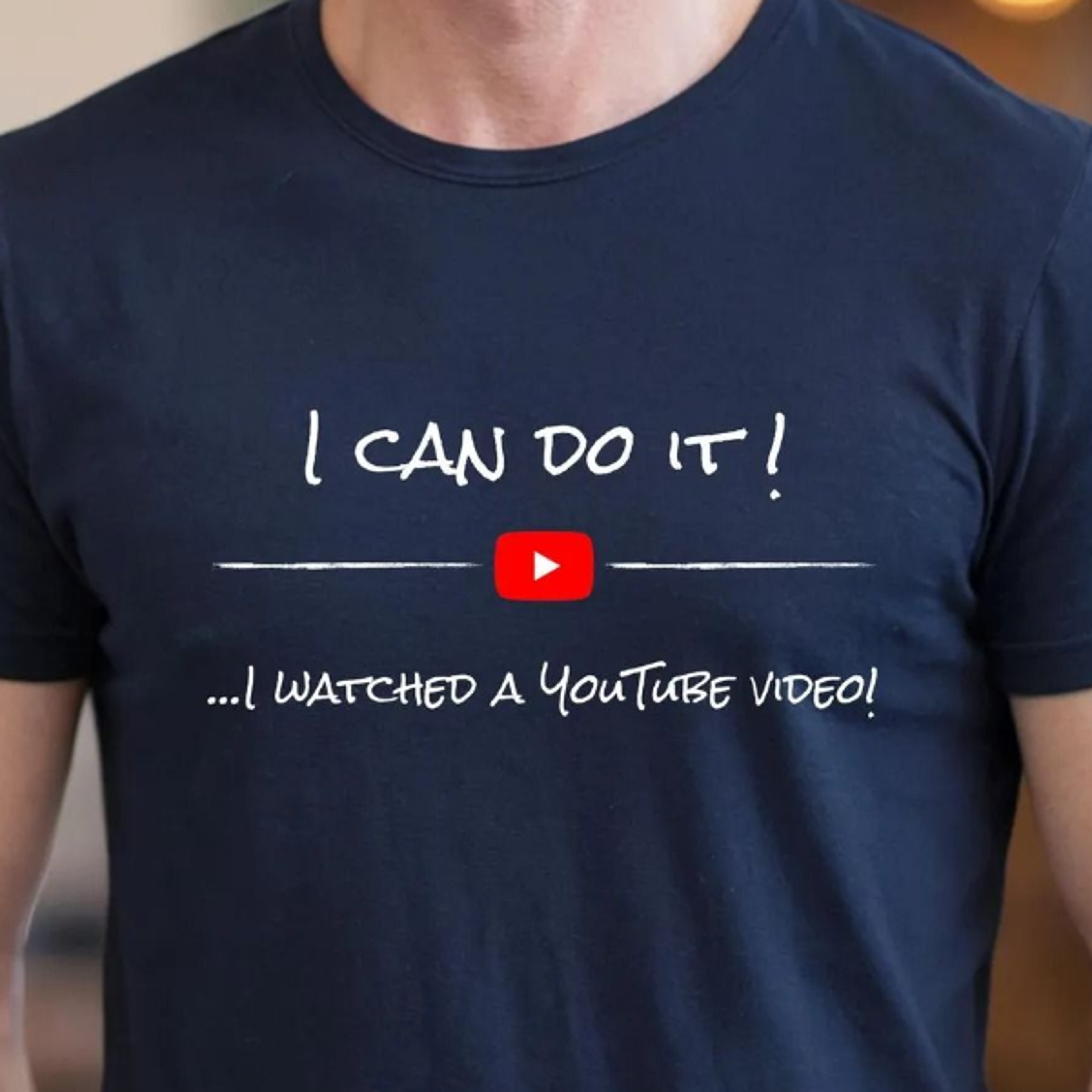 garage shirt | mechanic tshirt | funny diy fix-it tshirt i watched a youtube video