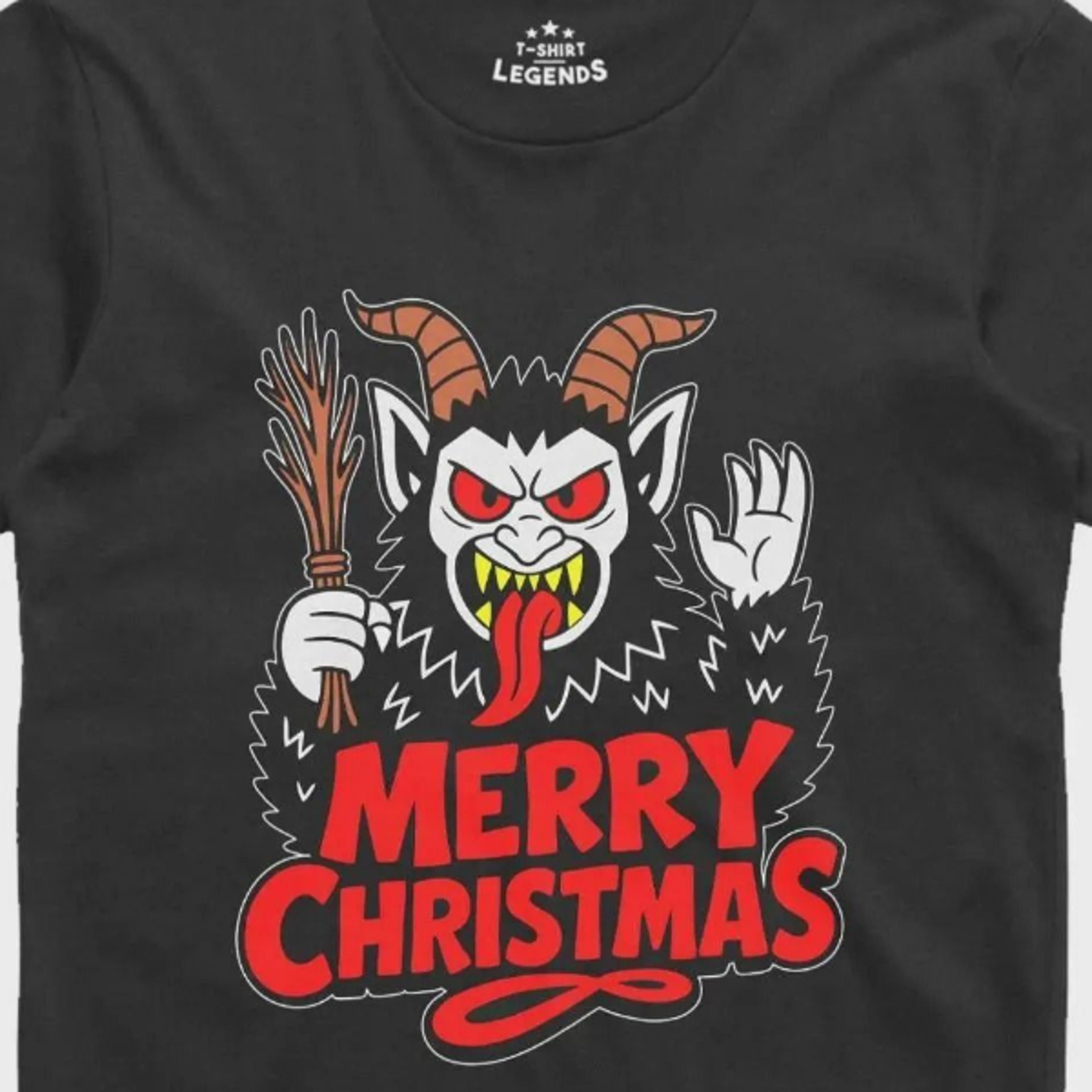 christmas t shirt krampus x mas gift funny design regular fit tee
