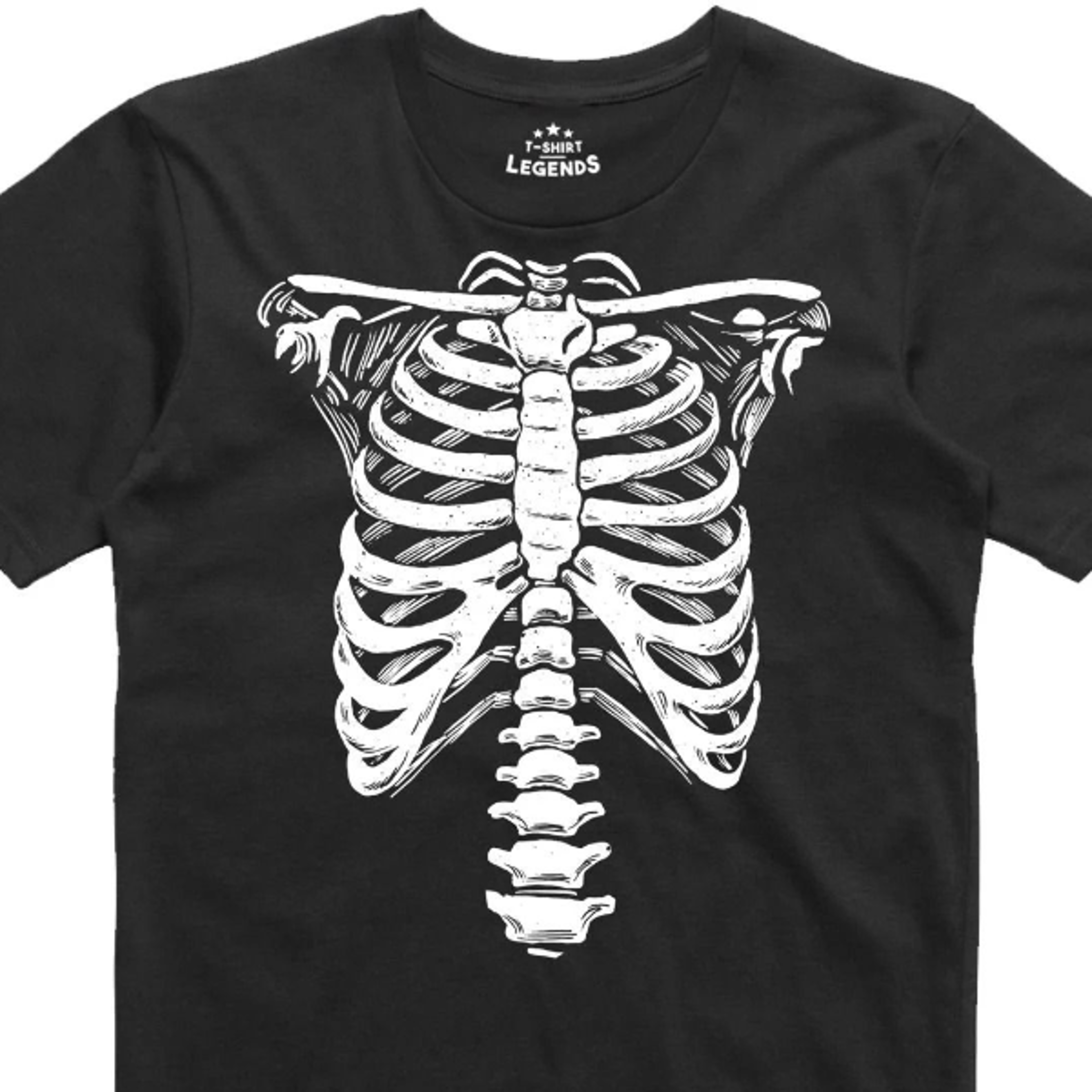 halloween t-shirt costume mens funny skeleton regular fit tee