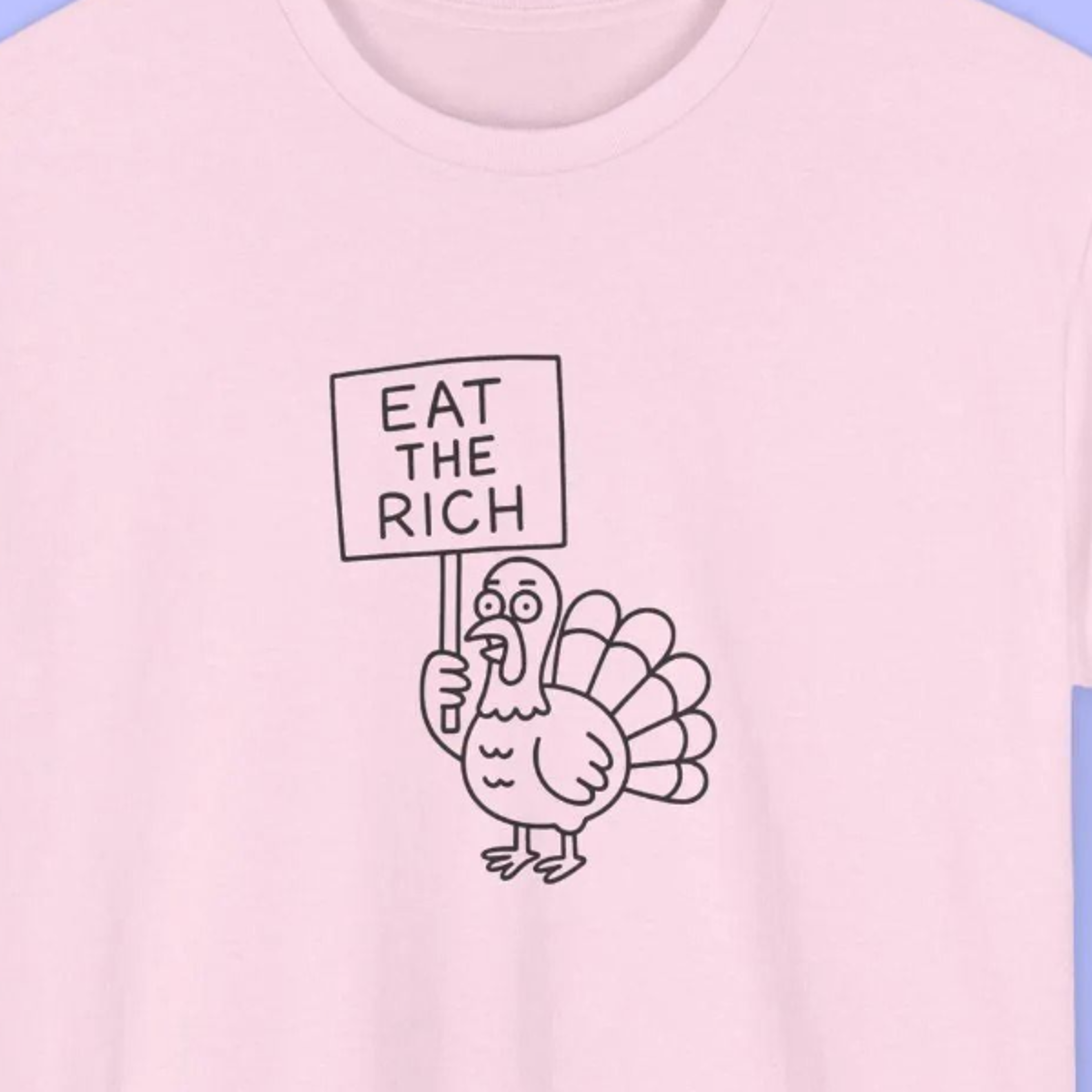 eat the rich thanksgiving shirt funny turkey doodle sweatshirt vegan feminist gift political humor no planet b eco frien