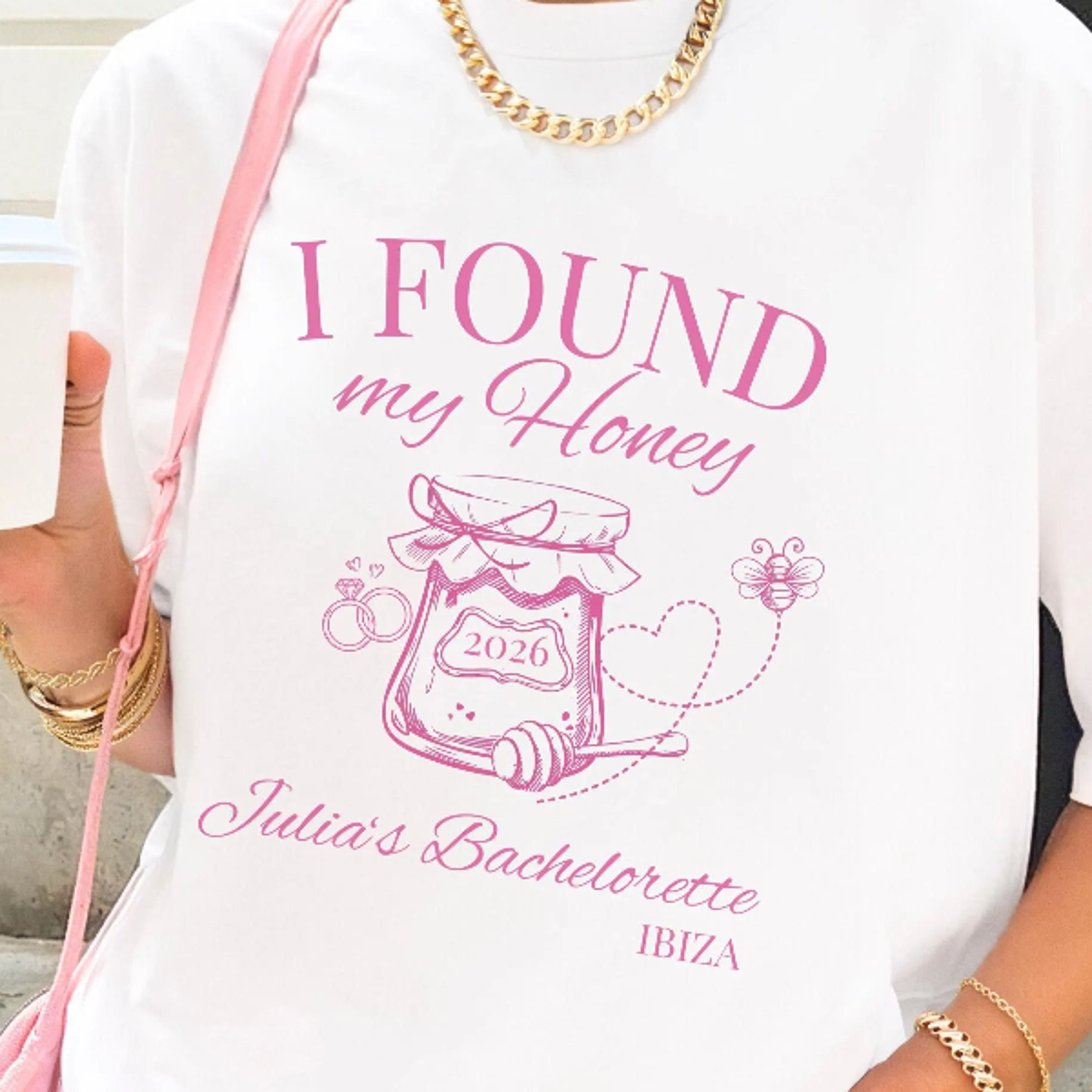 bachelorette party shirt she found her honey bride t-shirt custom hen do tops matching bridesmaid ibiza gir