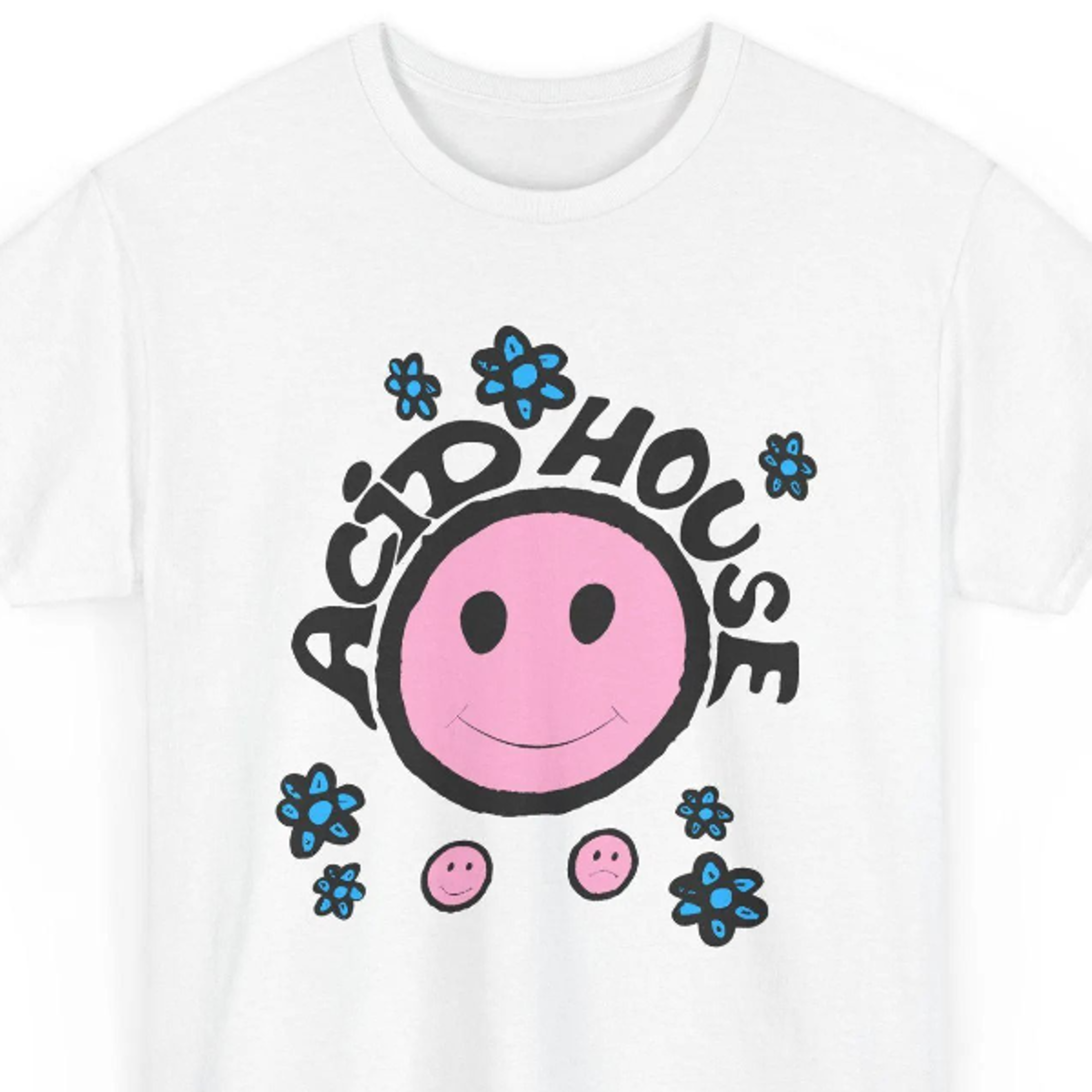 1980s acid house vintage reproduction tshirt