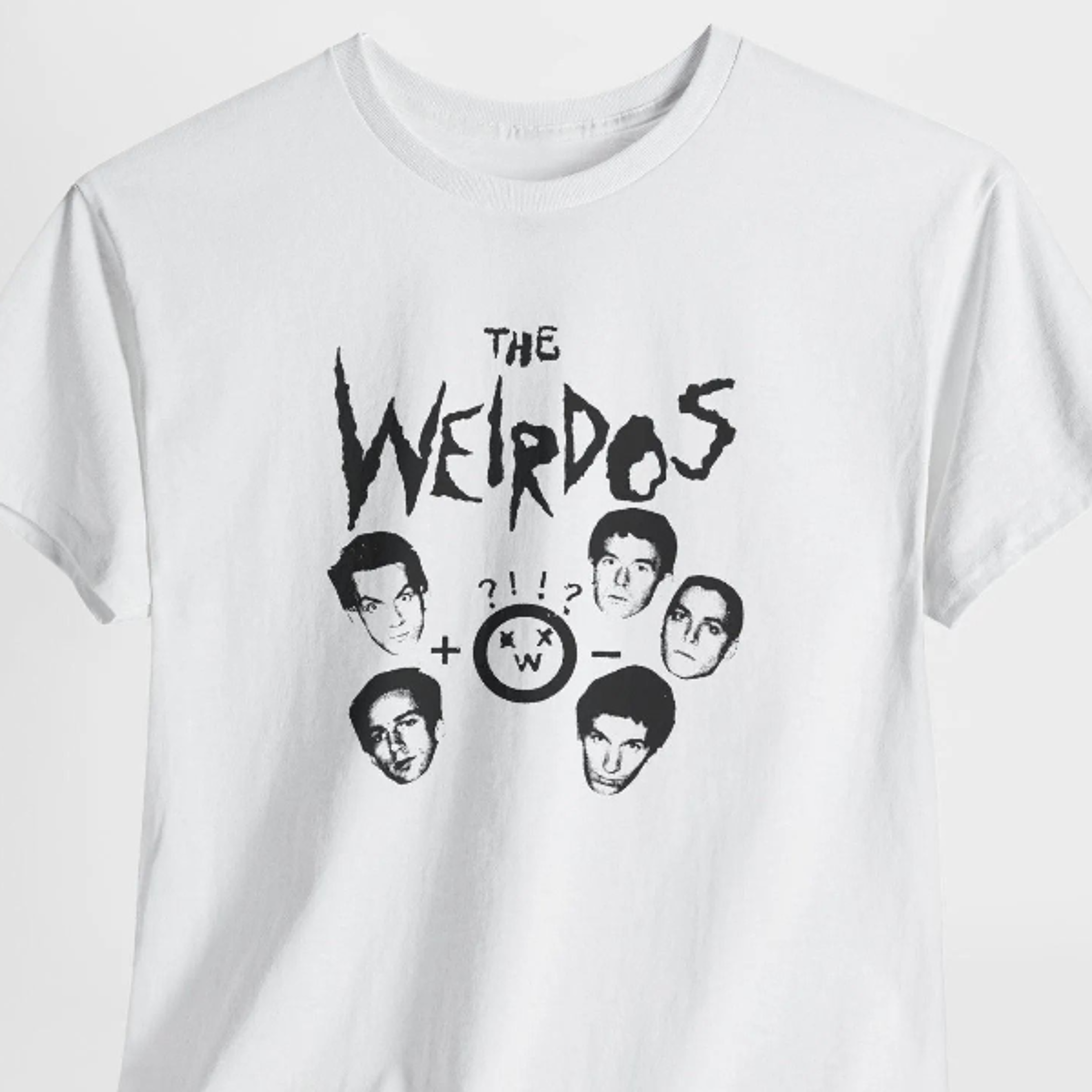 1970s la punk band the weirdos tshirt