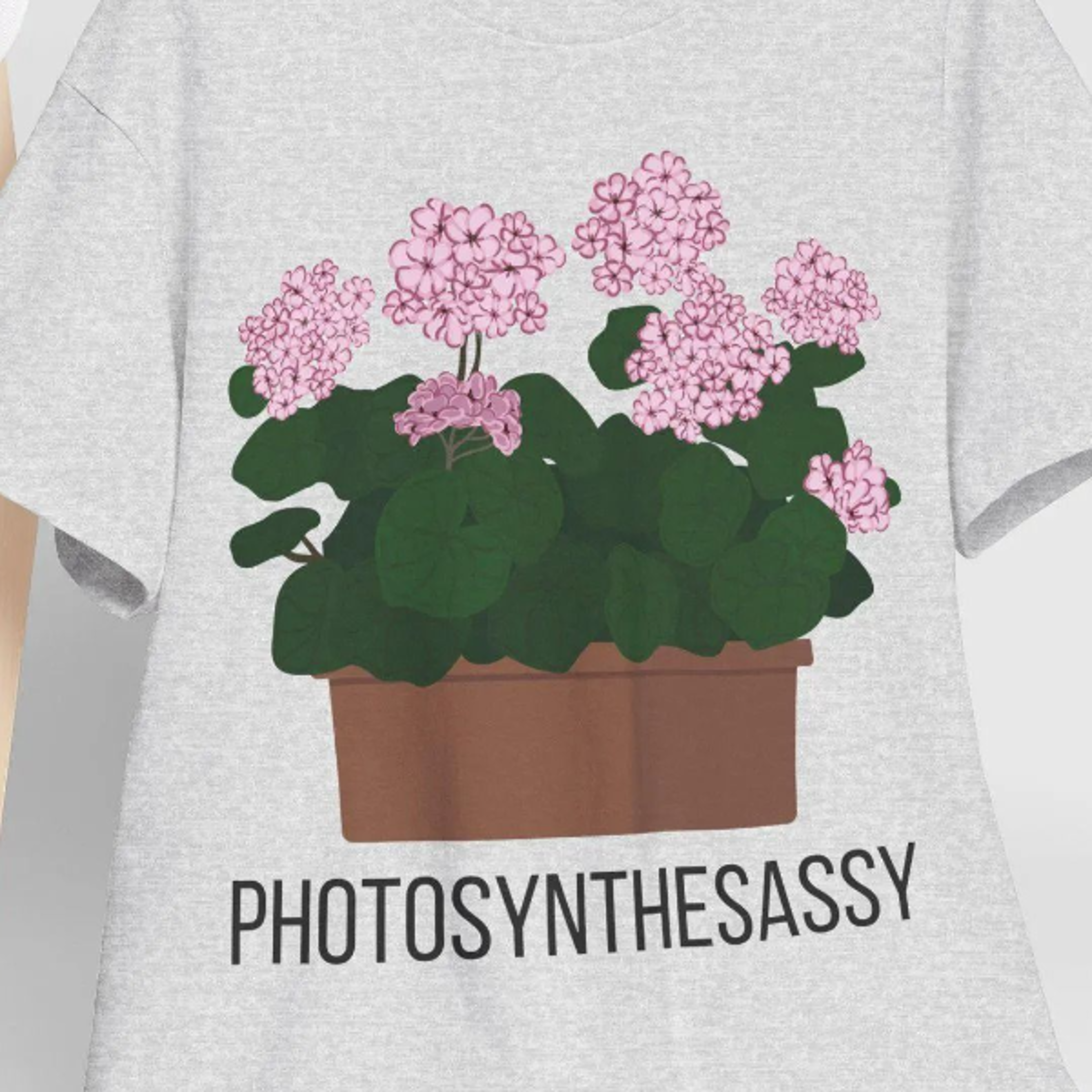 funny plant lover t-shirt photosynthesassy plant pun shirt