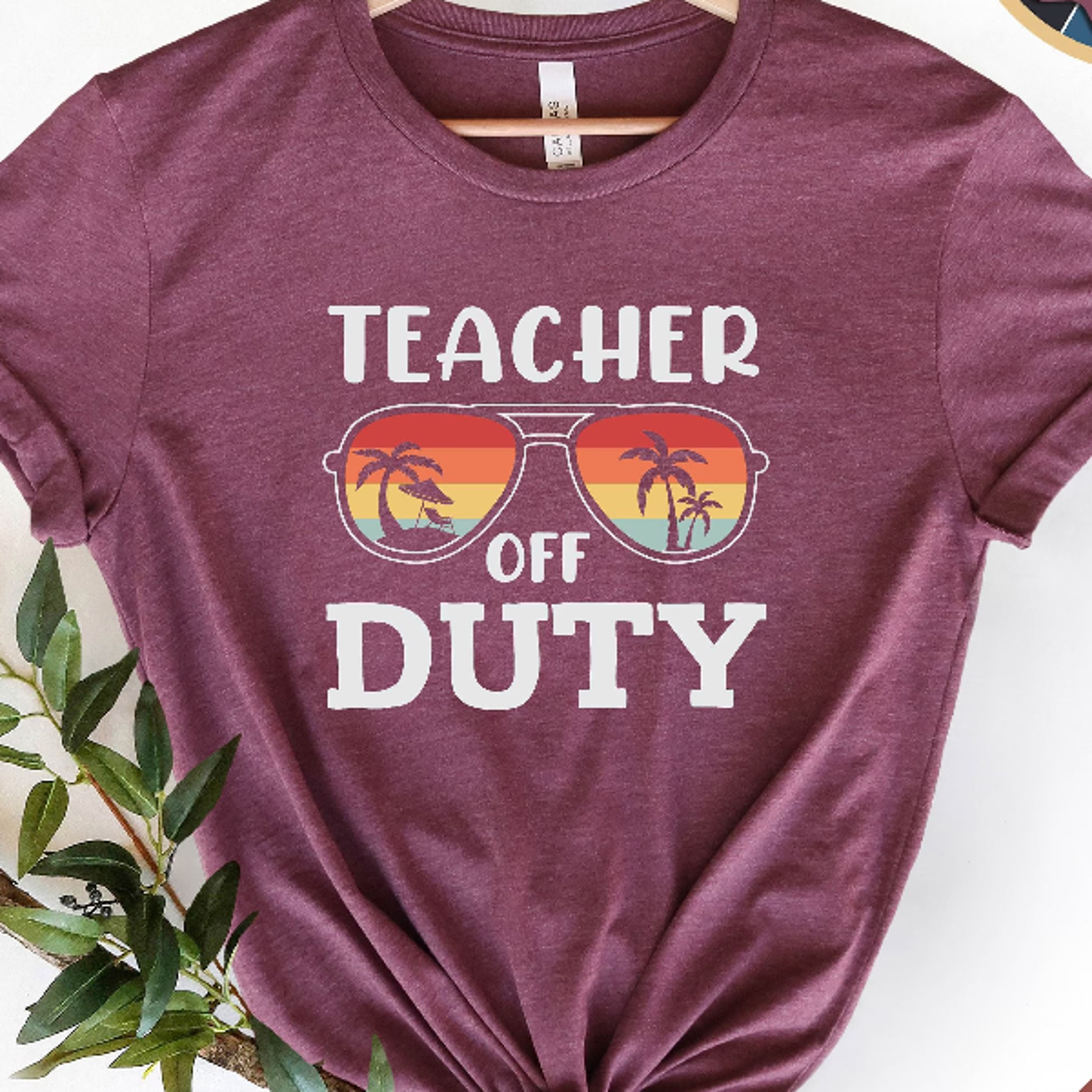 teacher off duty shirt funny end of year vacation graphic tee summer break teacher gift
