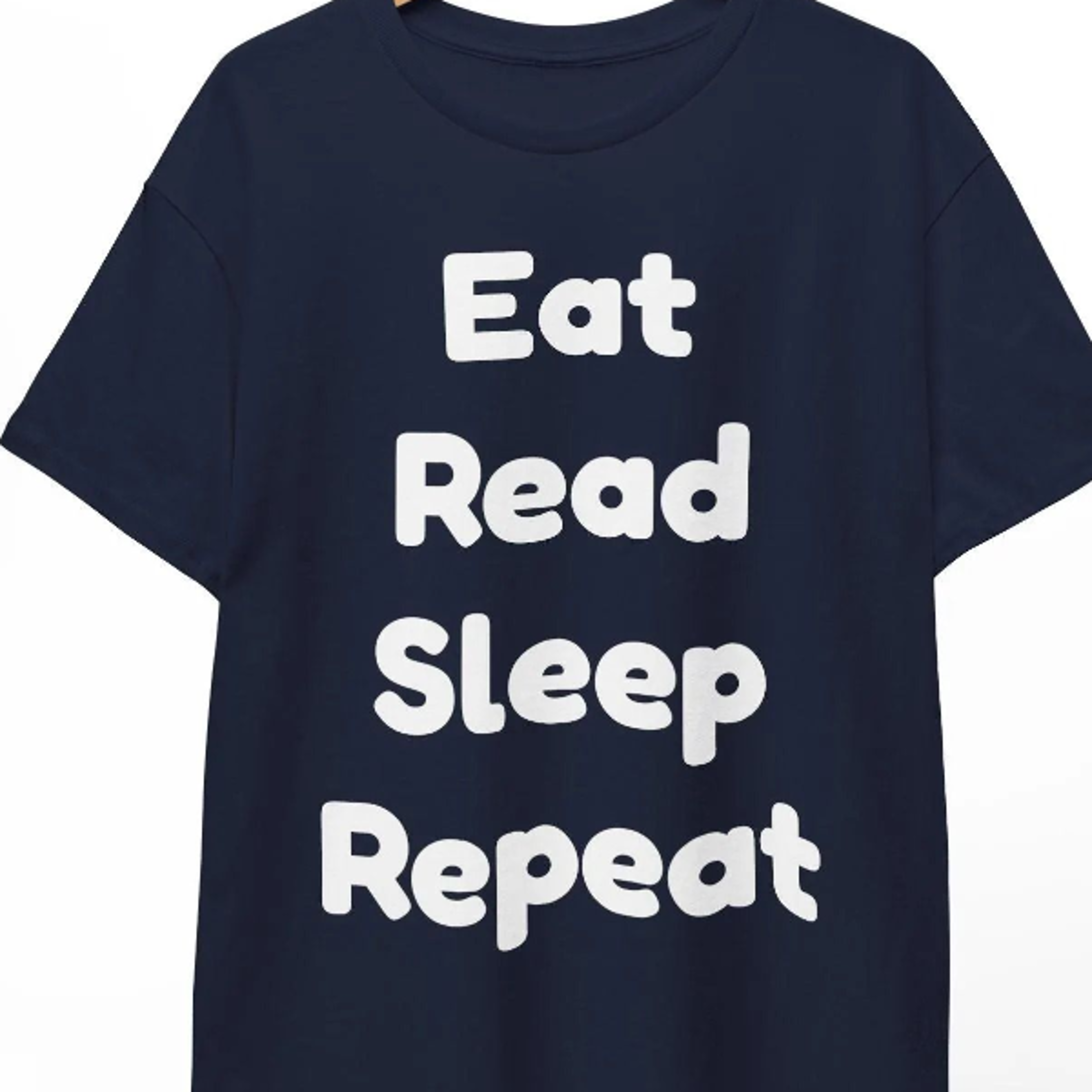 eat read sleep repeat shirt book lover gift for readers, librarians & introverts