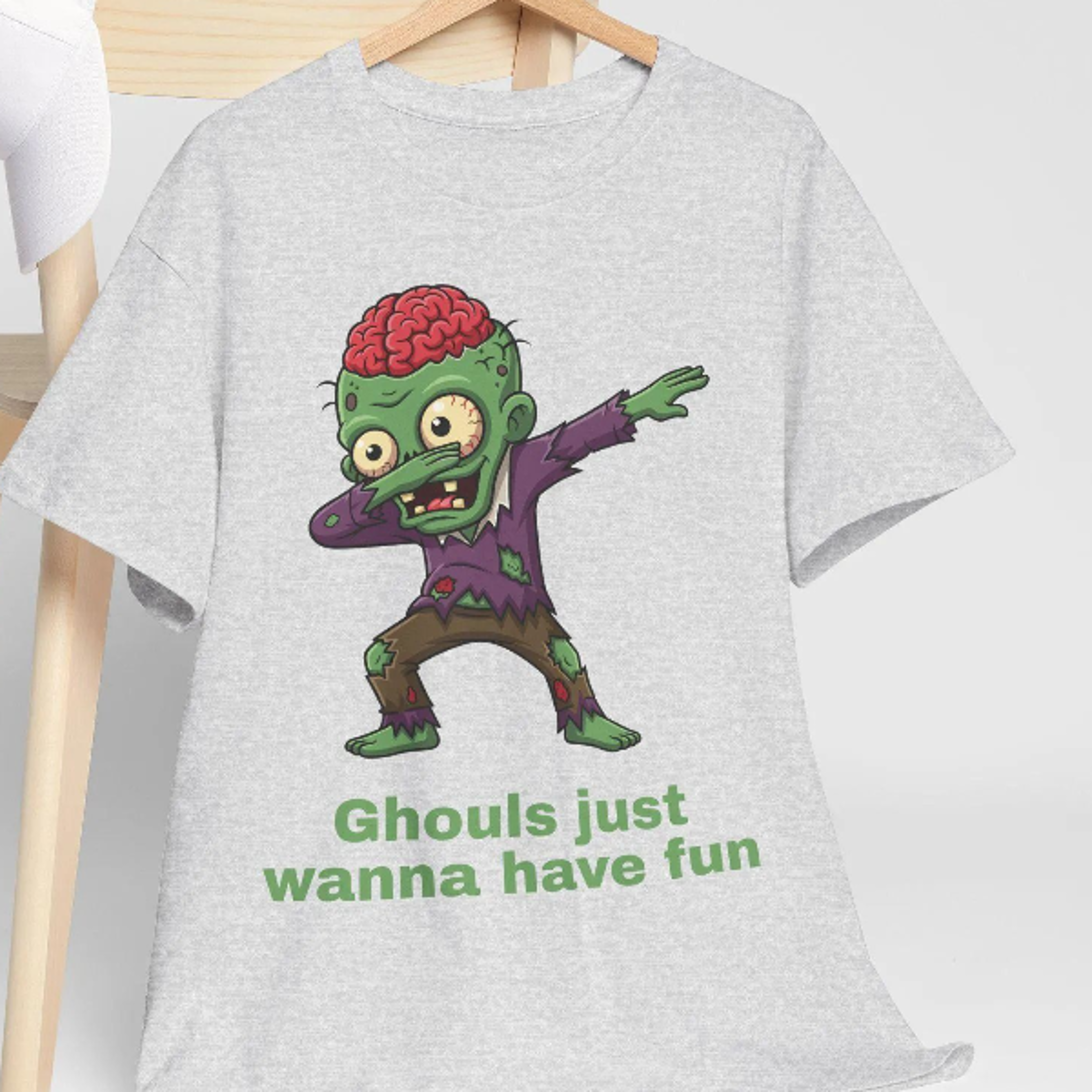 halloween pun t-shirt, funny zombie design