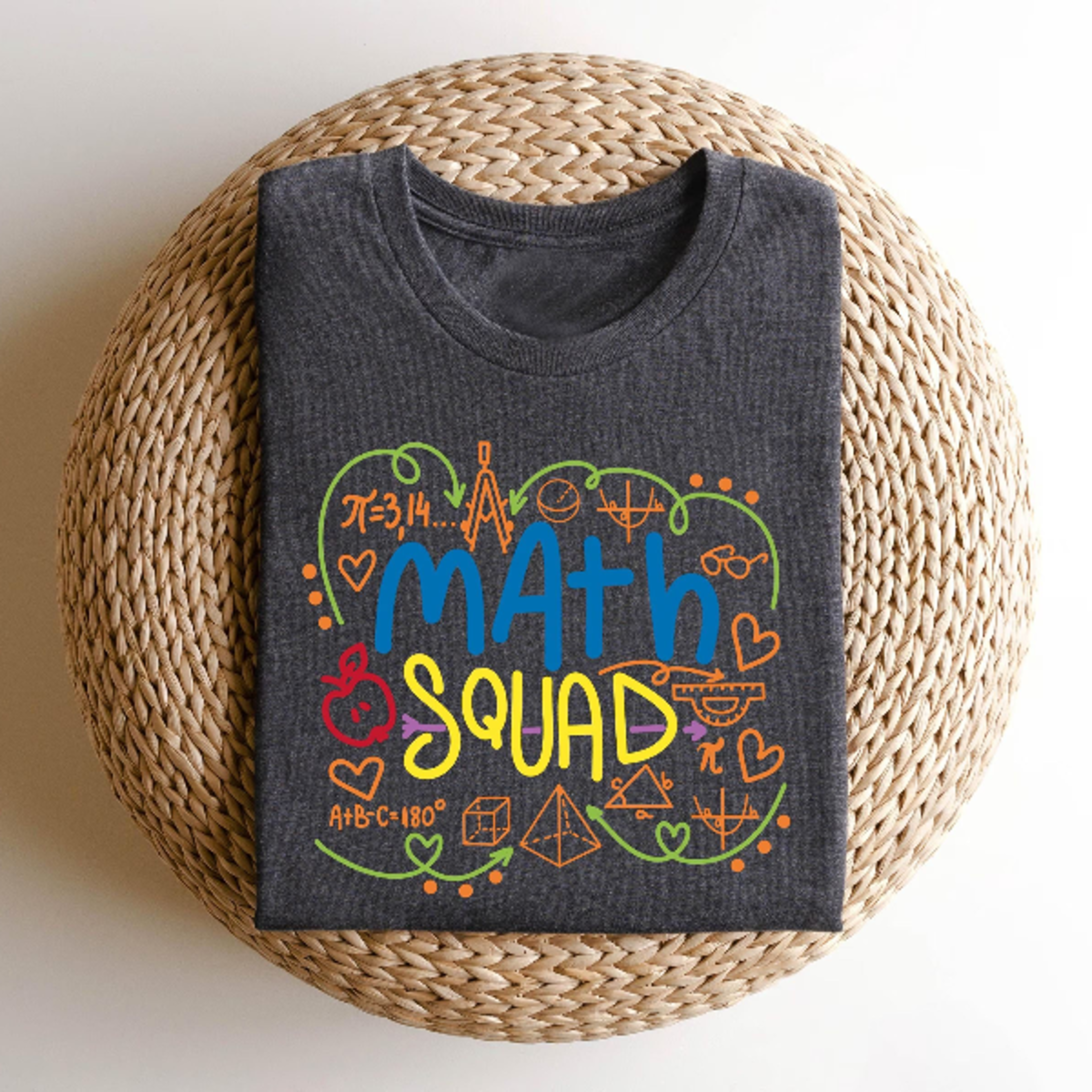 math squad shirt funny math teacher graphic tee algebra geometry classroom gift