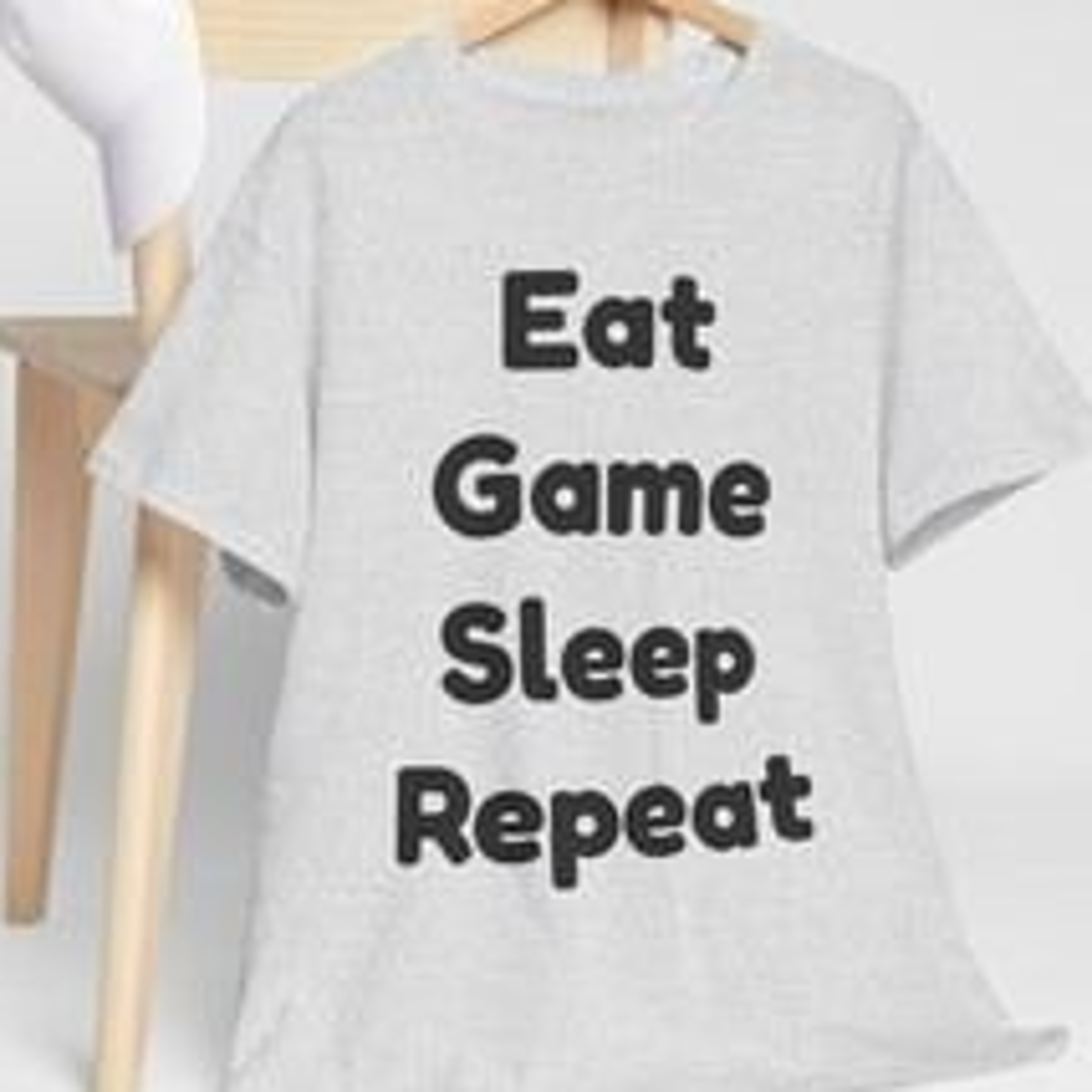 eat game sleep repeat gamer t-shirt – funny video game tee