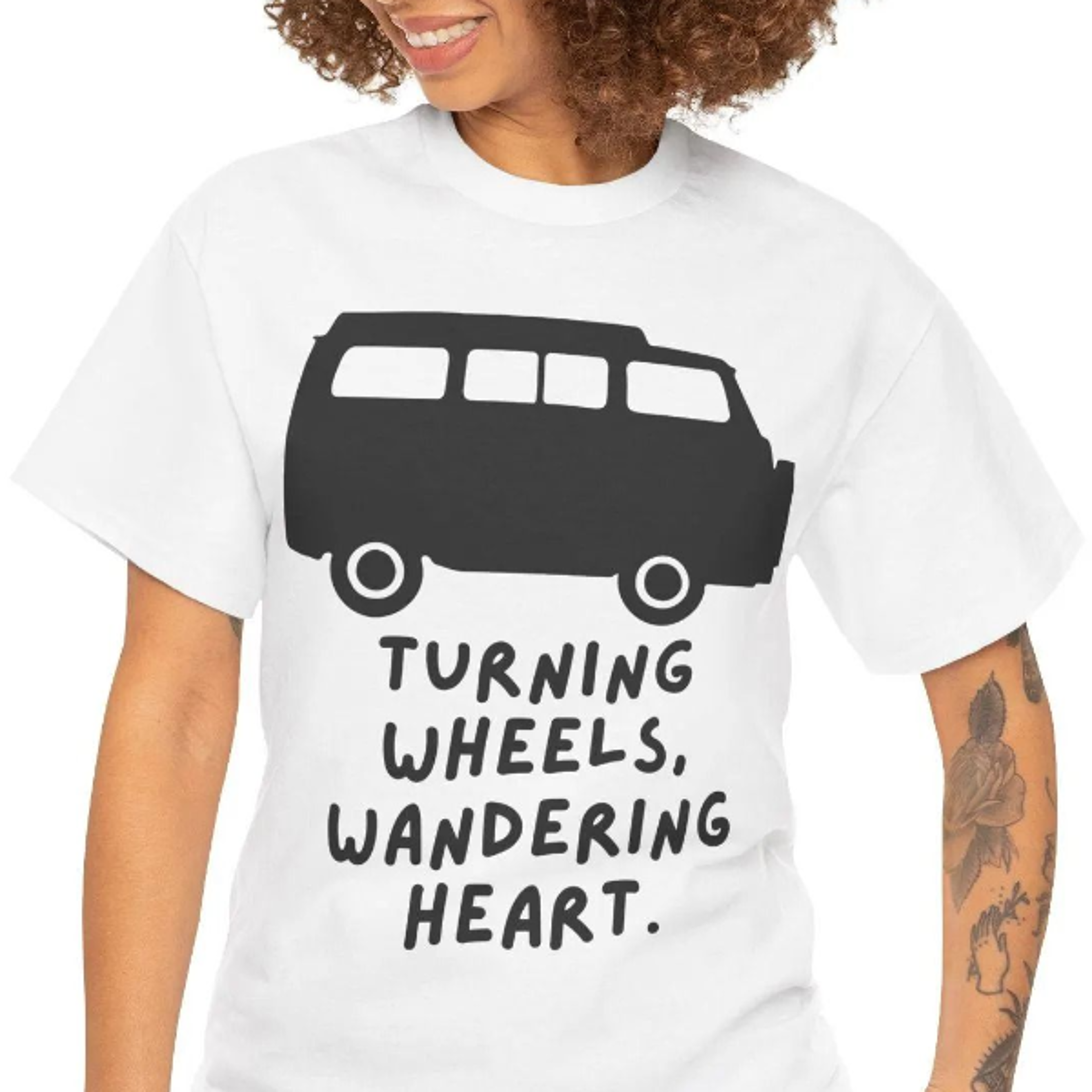 funny camper van t-shirt, travel pun top