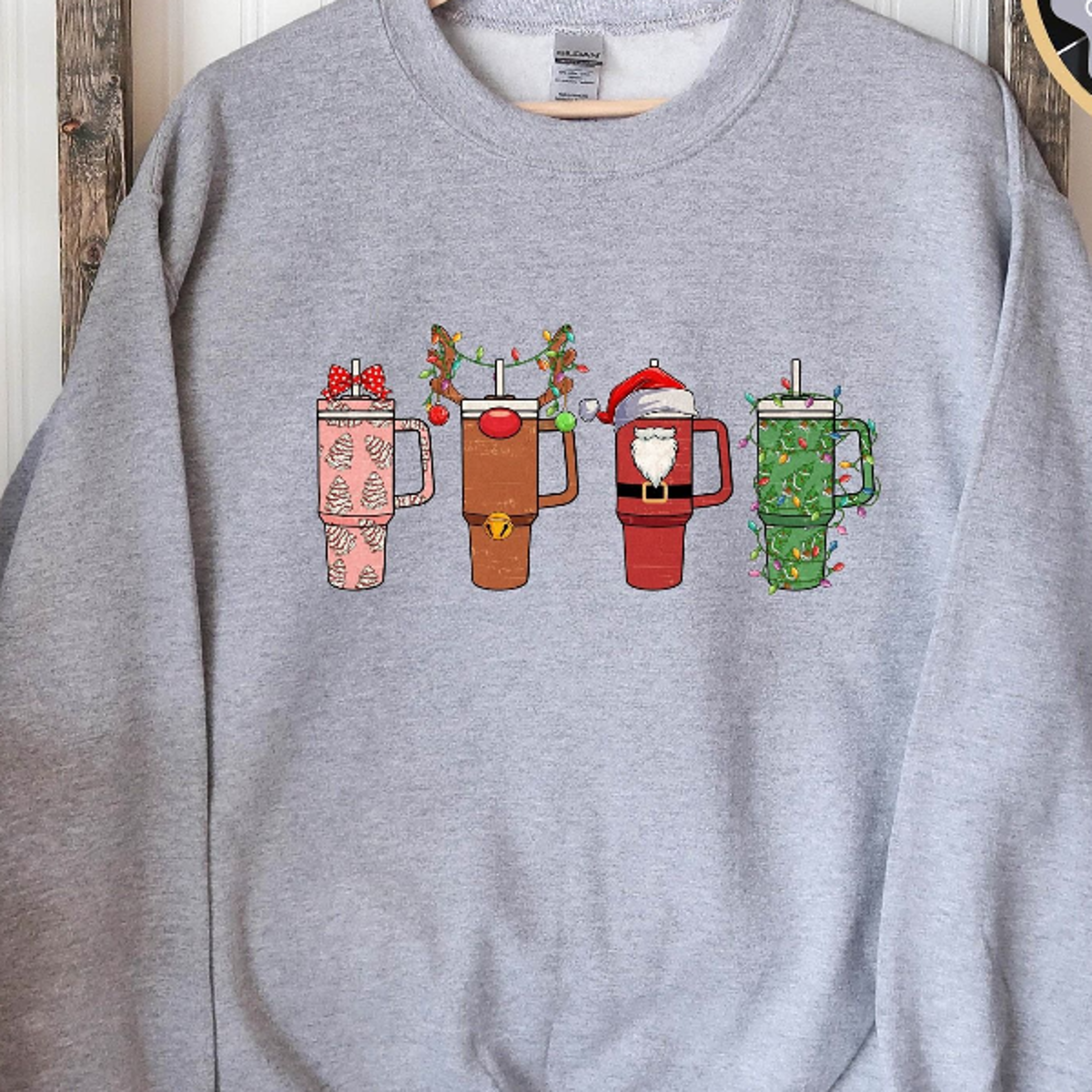 retro cup disorder christmas sweatshirt obsessive cup lover gift