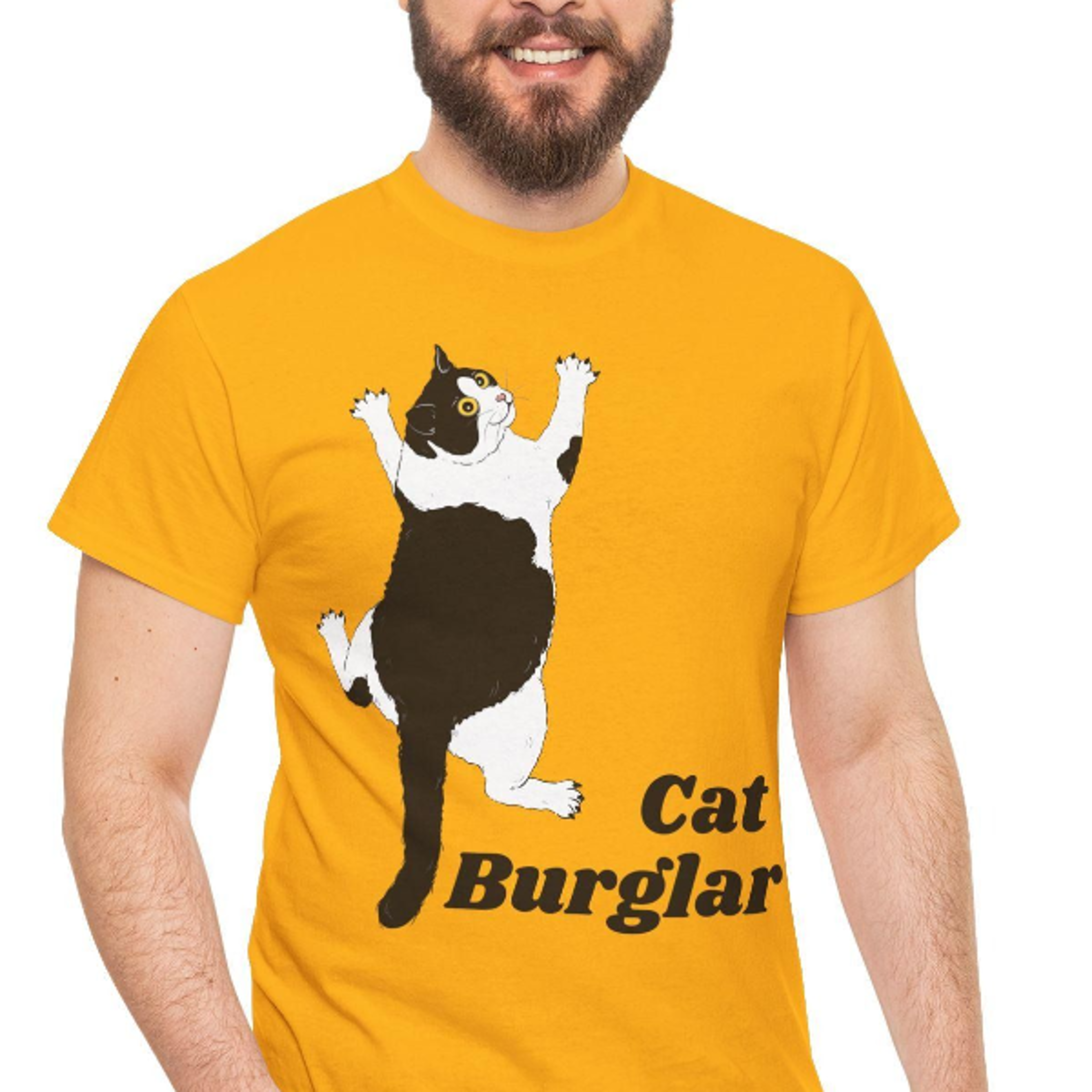 funny cat burglar t-shirt, crazy cat lady gift