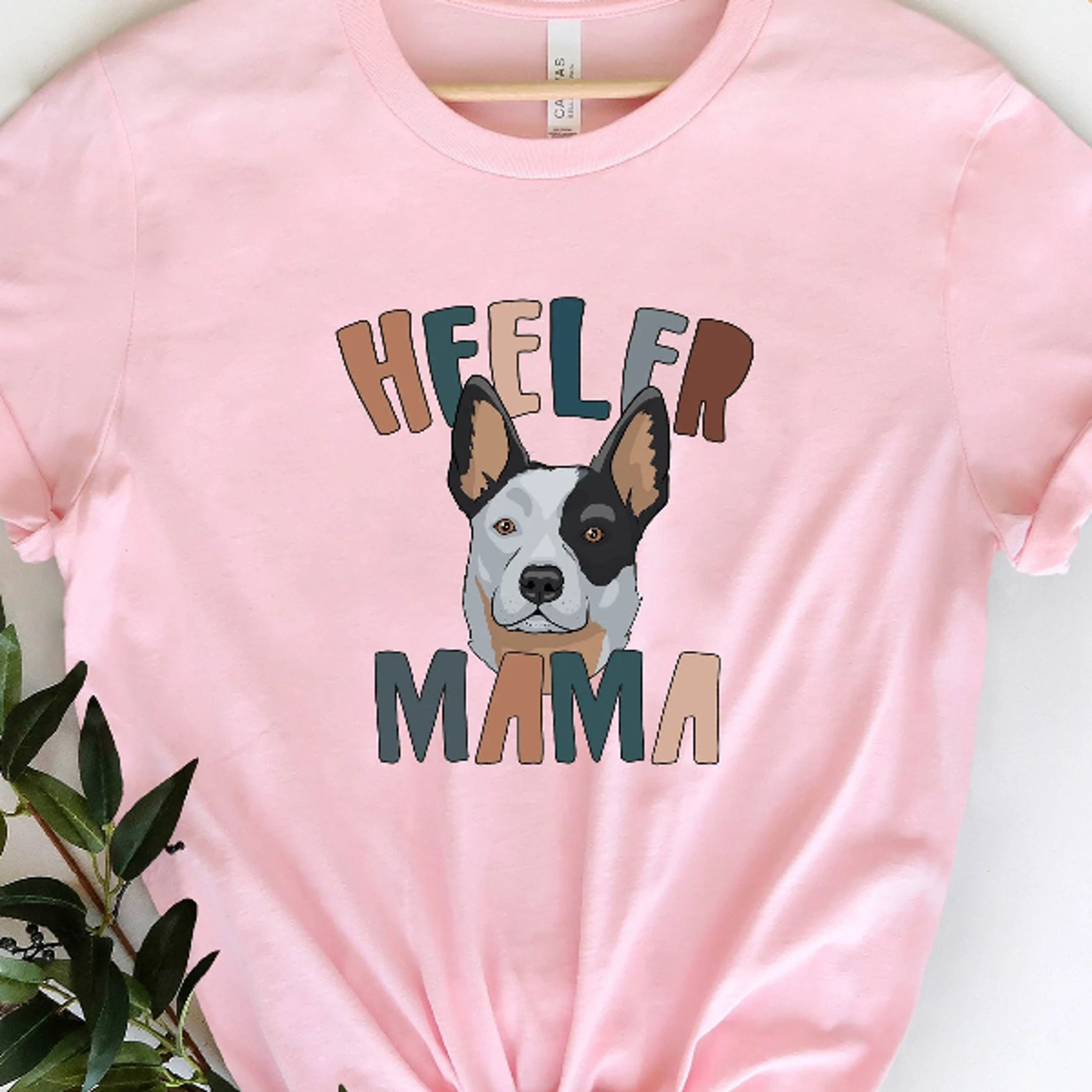 heeler mama t-shirt, dog mom shirt, blue heeler pet lover graphic tee gift