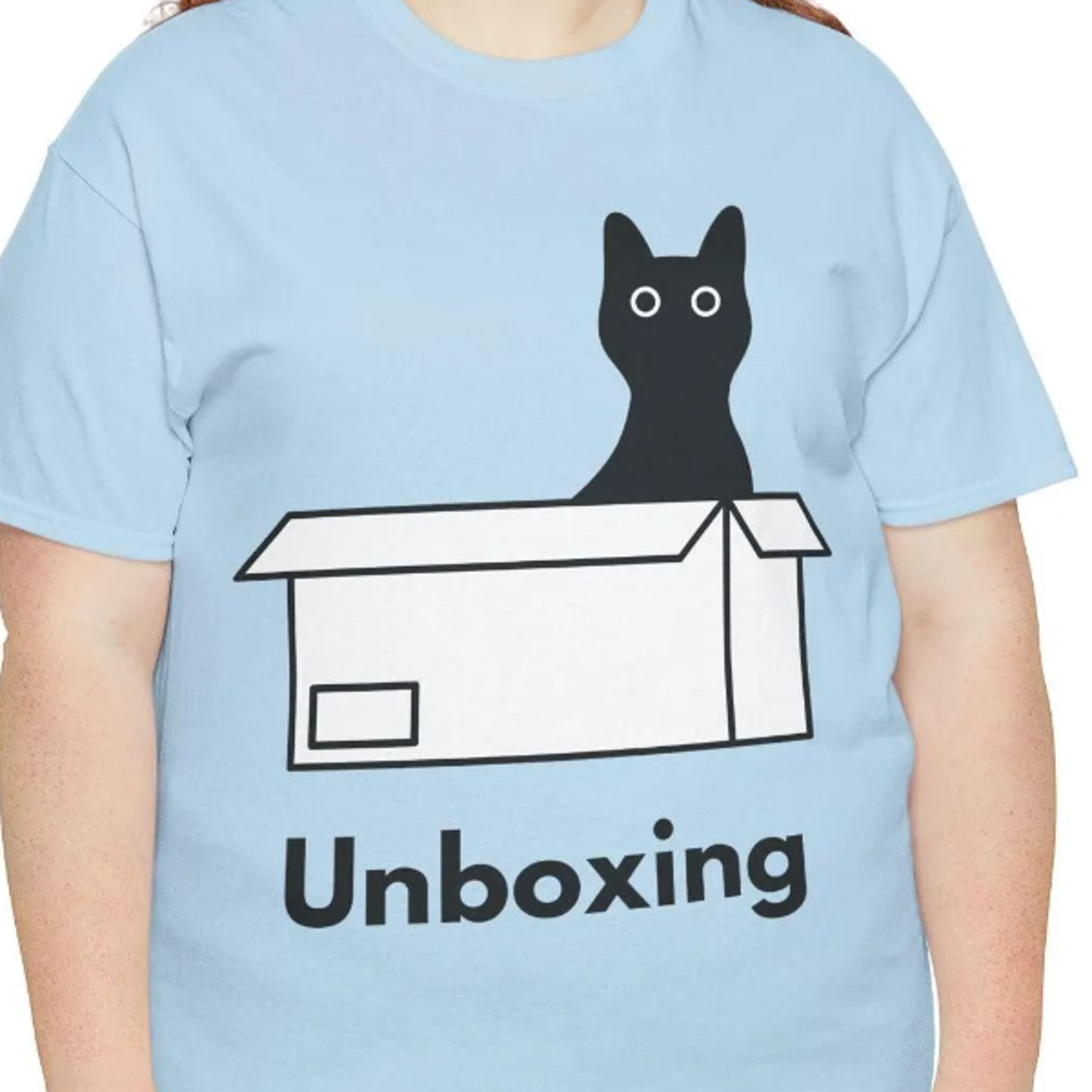 funny cat unboxing t-shirt, crazy cat lady gift