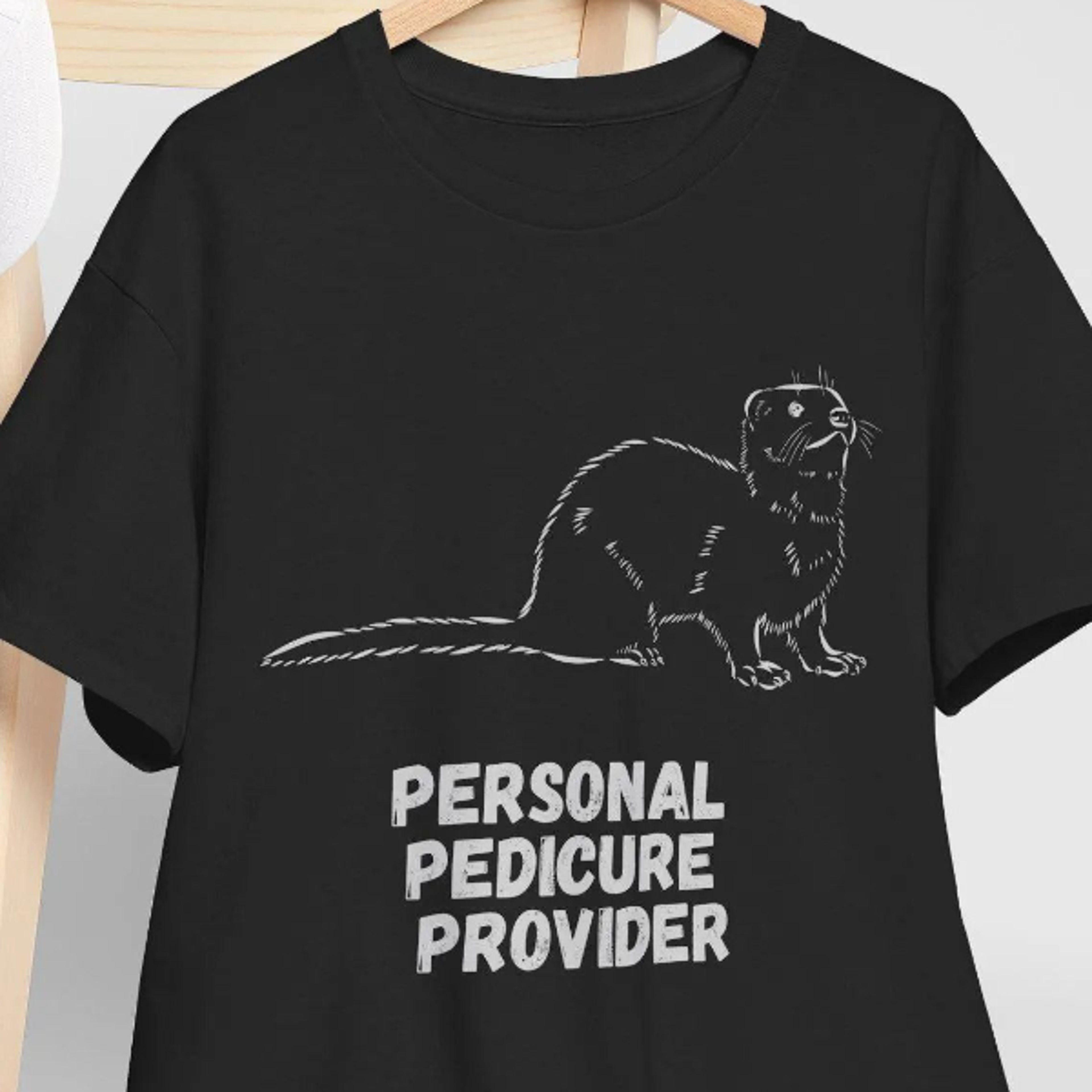 funny ferret t-shirt, sarcastic gift for ferret lover