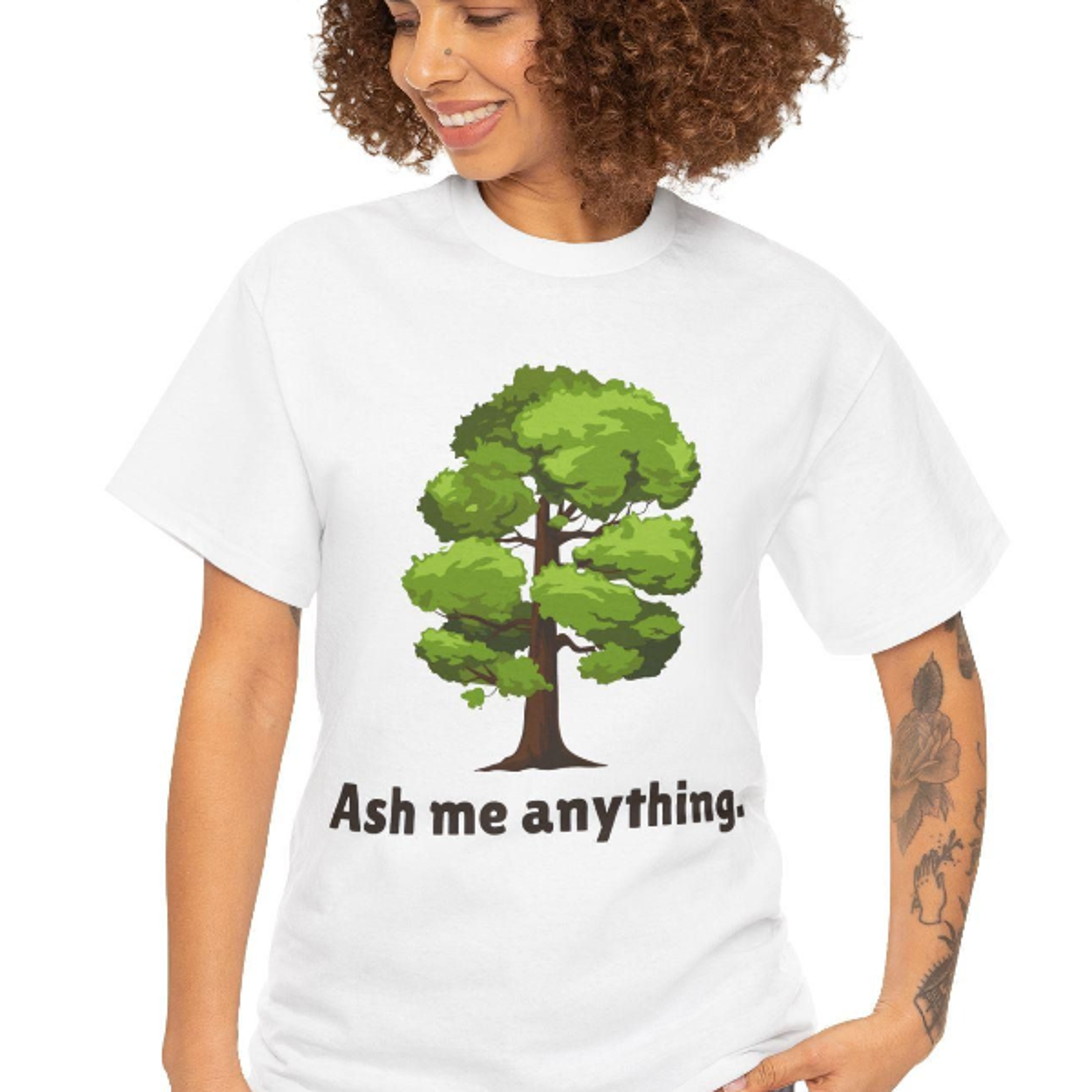 funny tree pun t-shirt, gift for gardeners