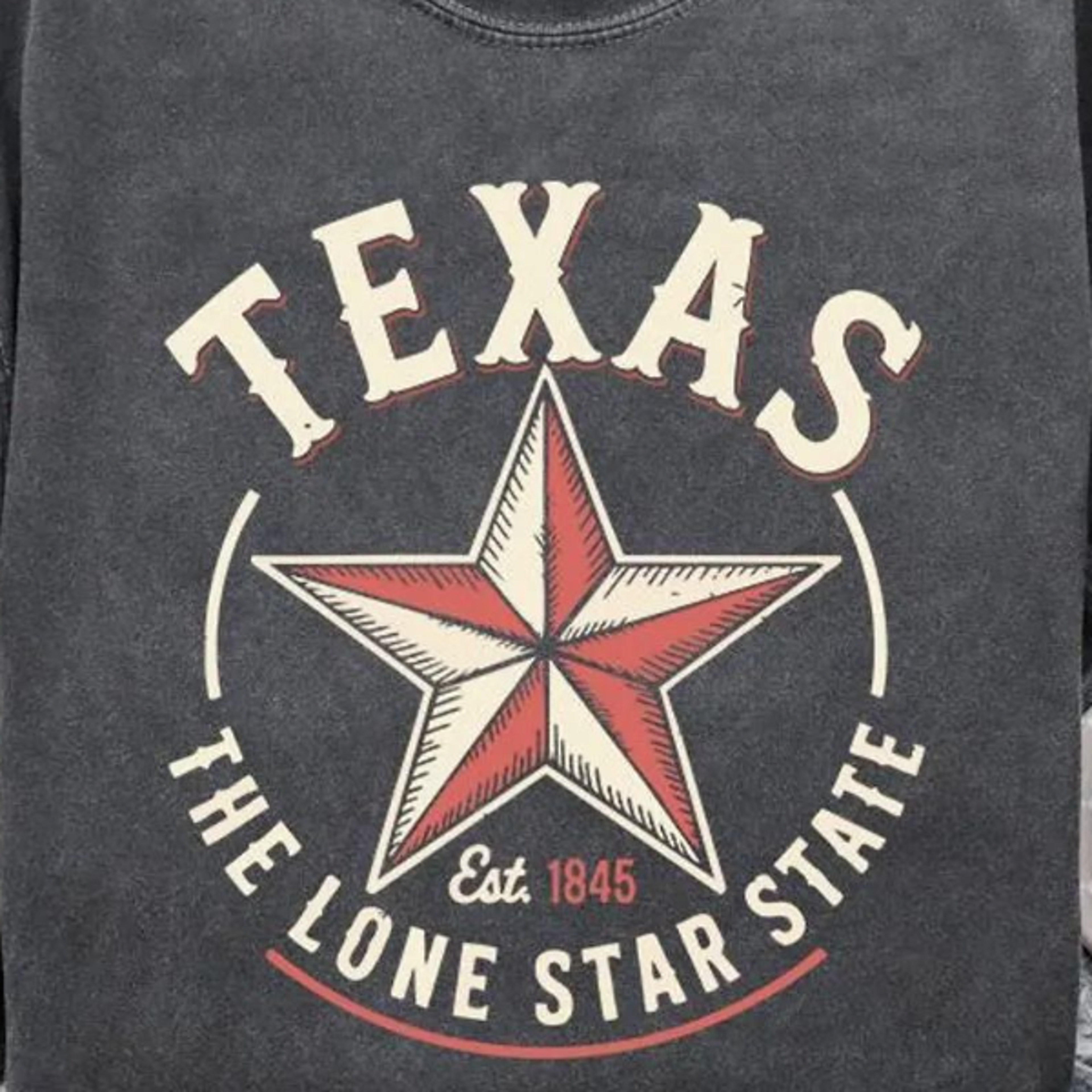 texas lone star state shirt – comfort colors vintage tee
