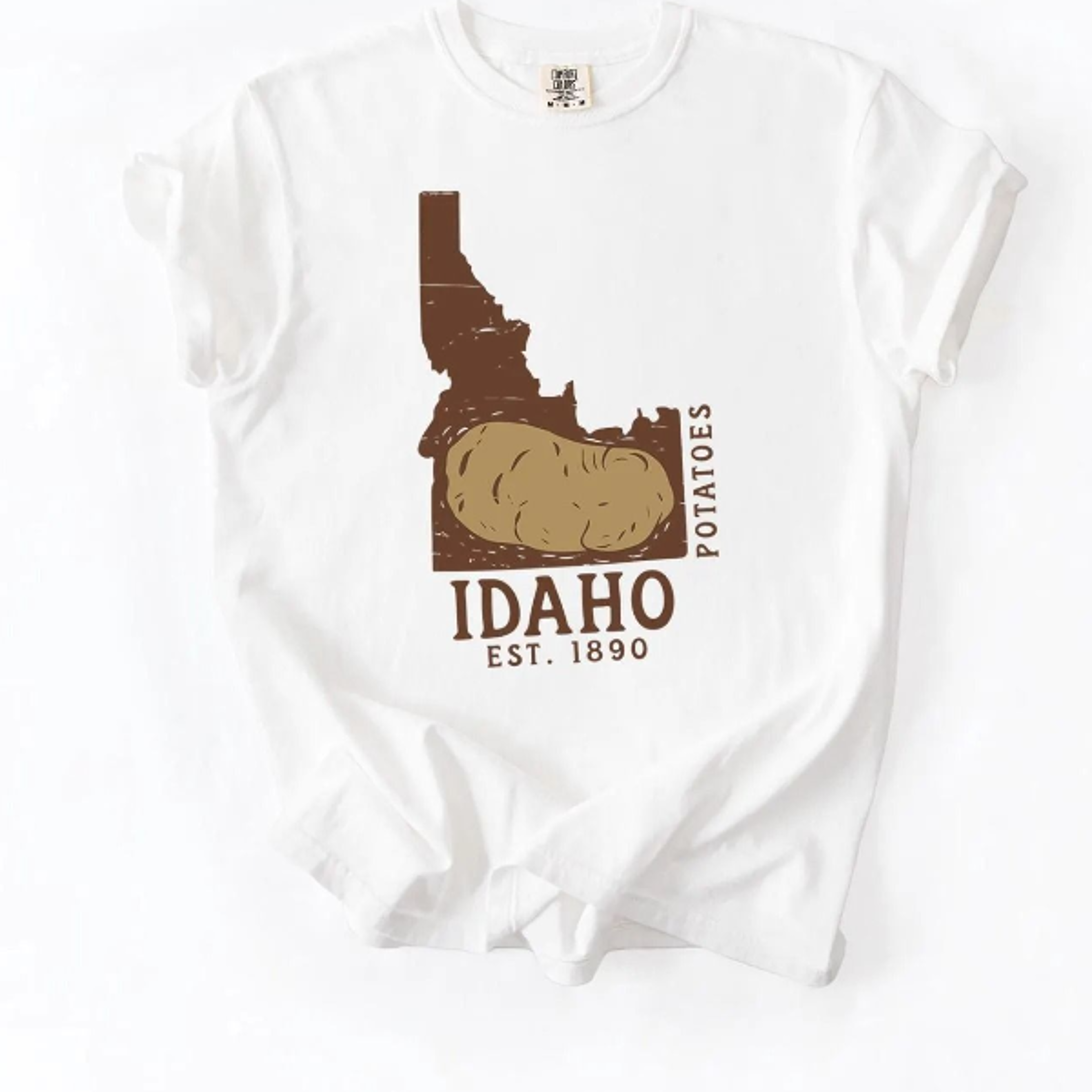 idaho shirt, idaho potatoes design, t-shirt, hoodie, sweatshirt, tee, state pride