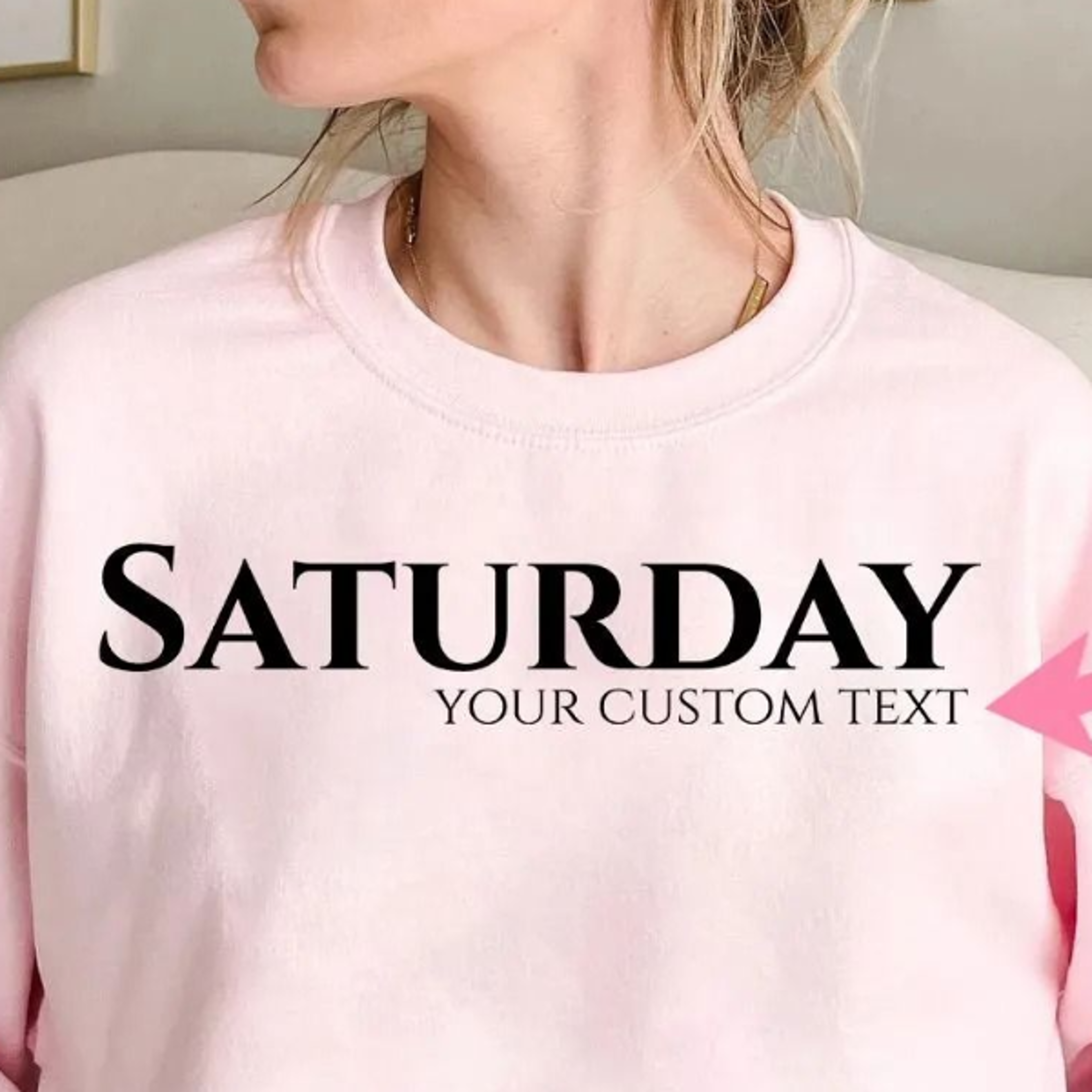 custom weekday t-shirts – minimalist graphic tee set with monday to sunday quotes – casual daily shirts – gift for frien