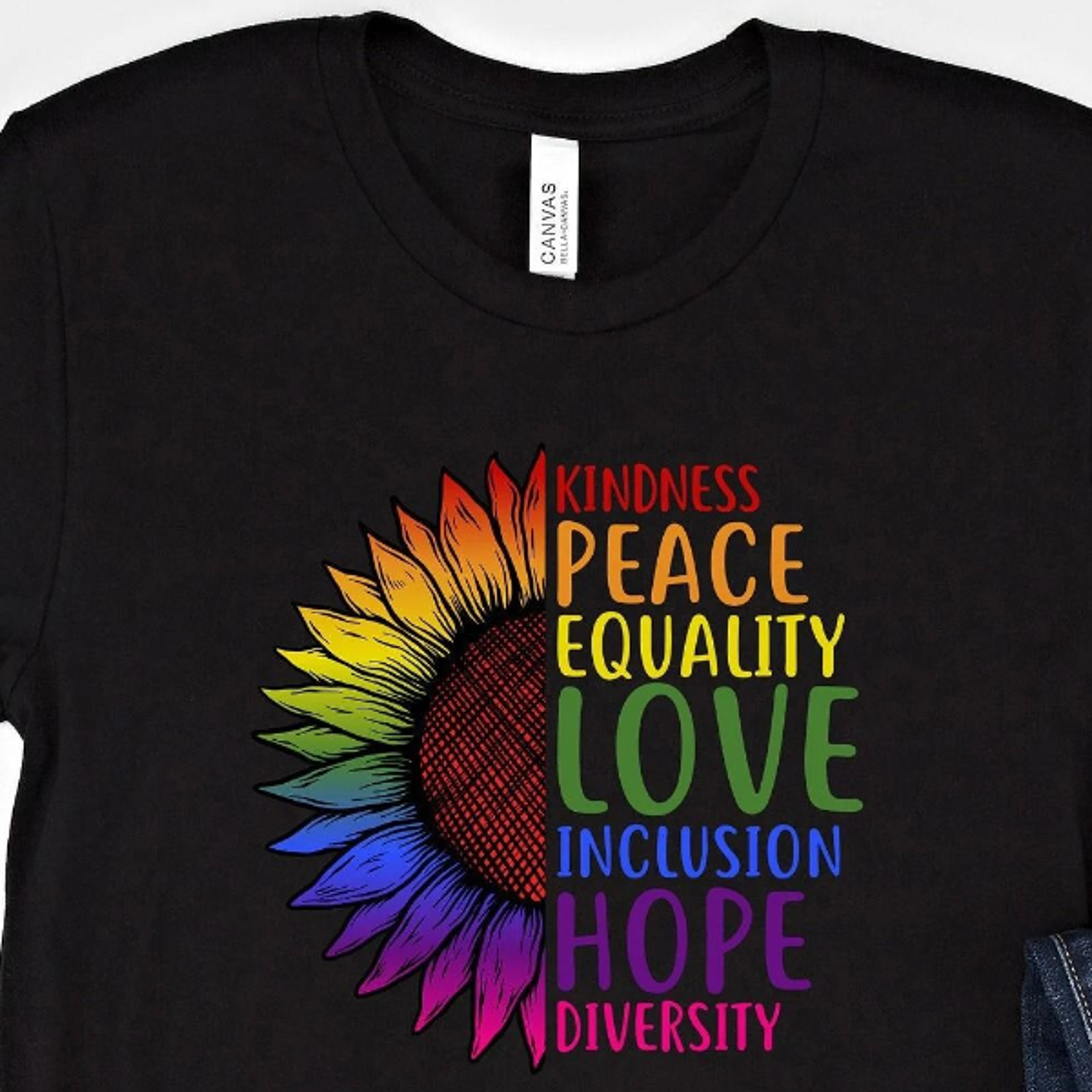 kindness peace equality love hope diversity sunflower shirt,equal rights shirt, equality shirt, be kind shirt, pride shi