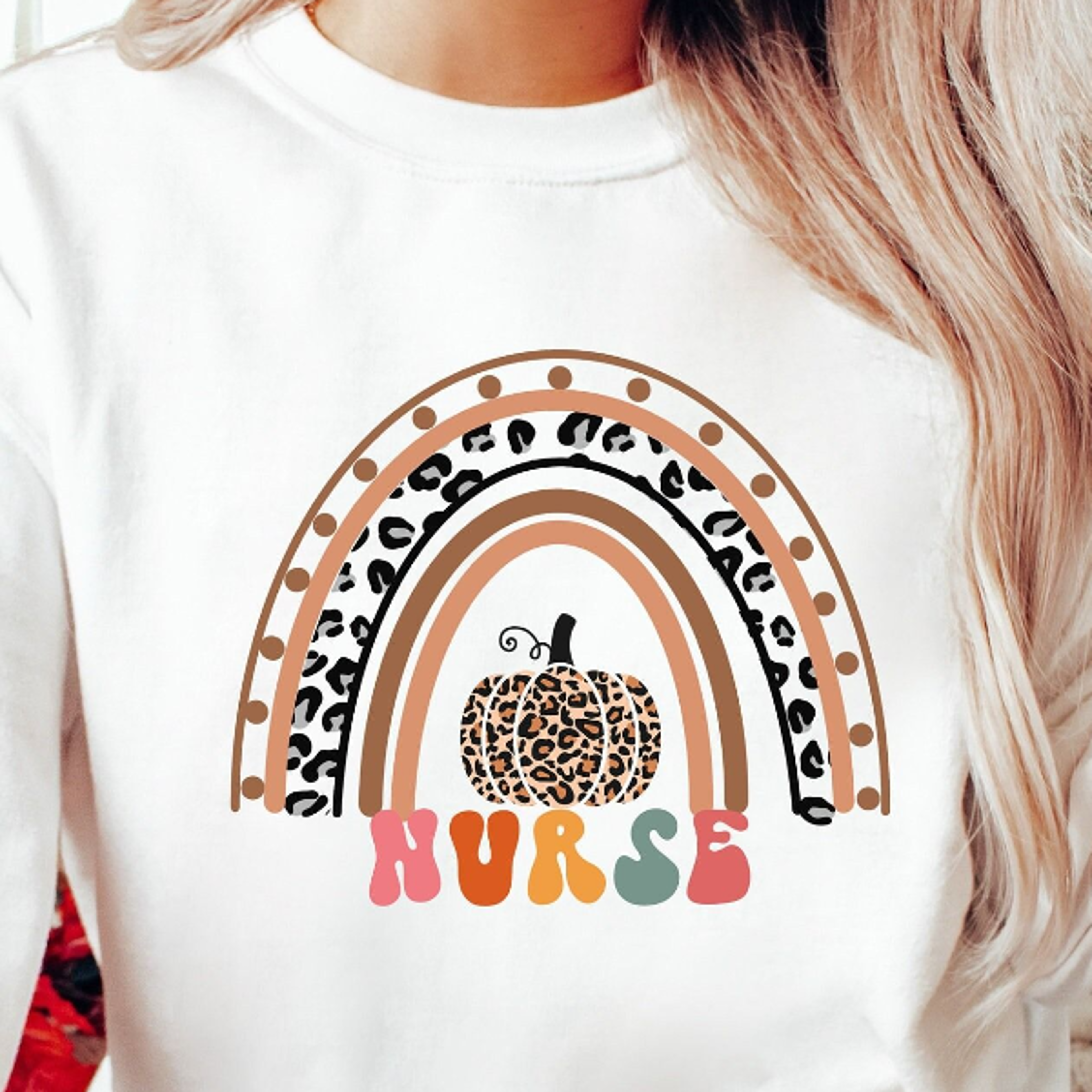 rainbow nurse shirt, nurse leopard shirt, cute nurse shirt, holiday nurse shirt, nurse shirt, nursing shirts, rn shirt,