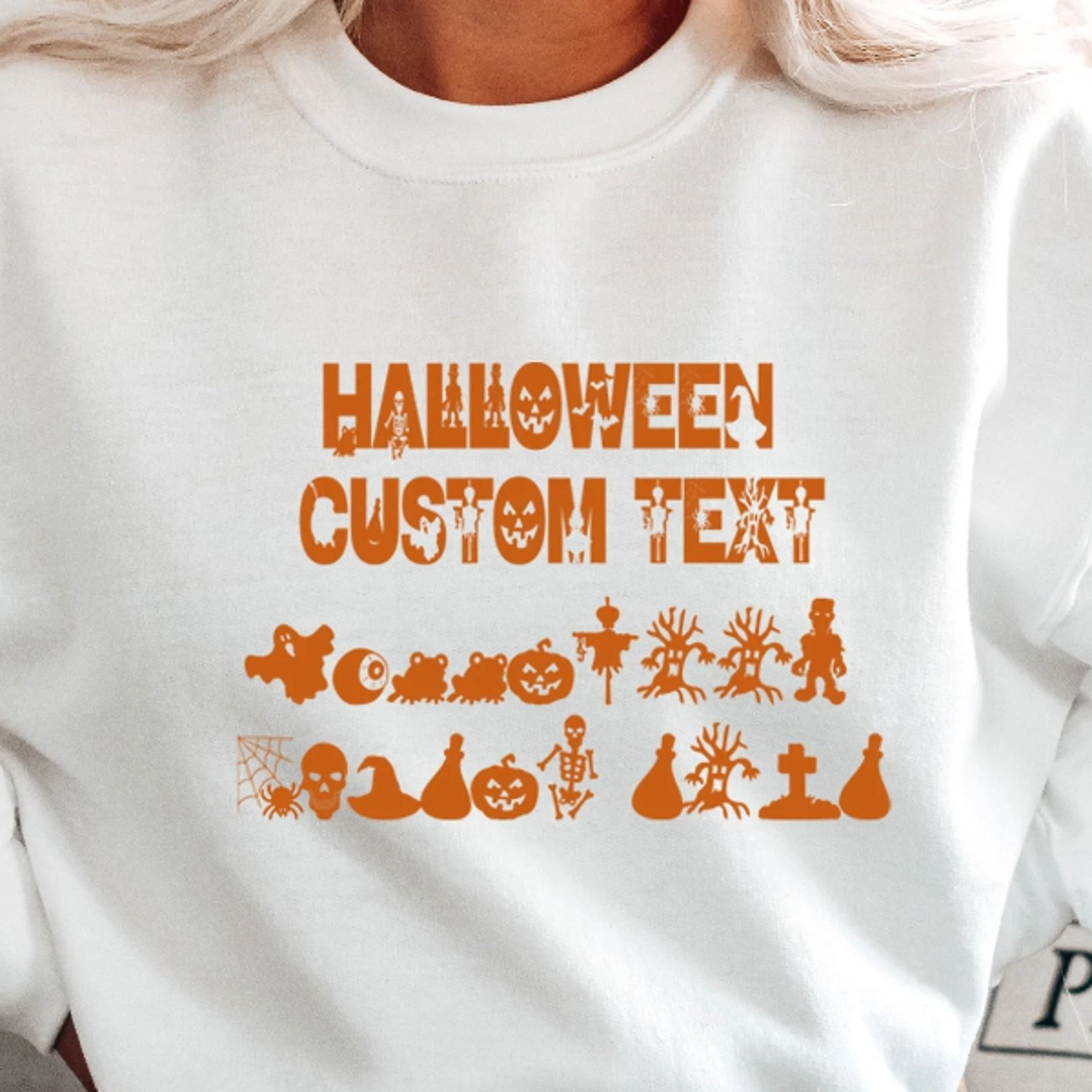 halloween custom text shirt, add your own text, personalized shirts, custom shirt, custom tee, custom order, halloween s