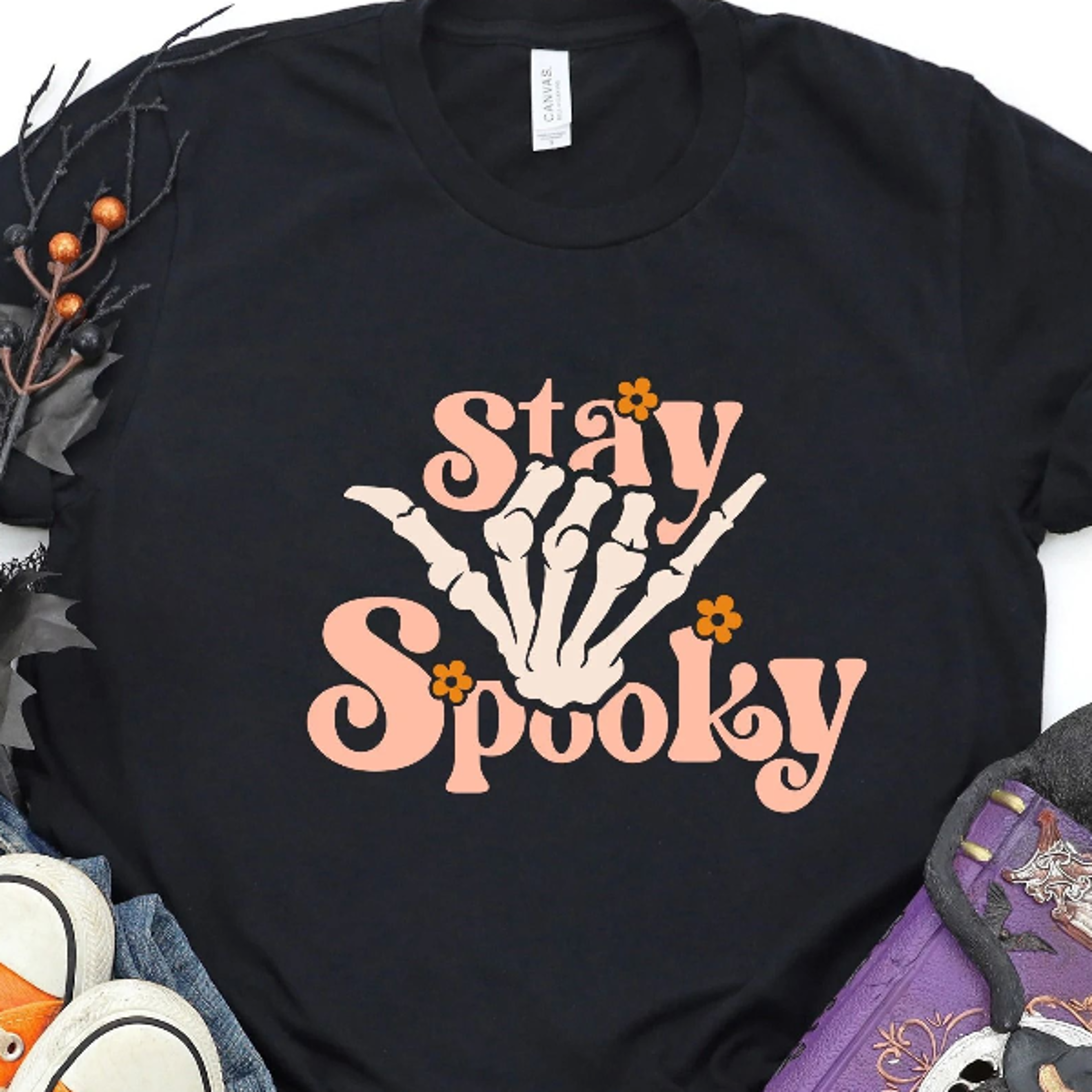 stay spooky shirt, spooky vibes, hocus pocus shirt, sanderson sisters, funny halloween tee, fun halloween shirt, cute ha