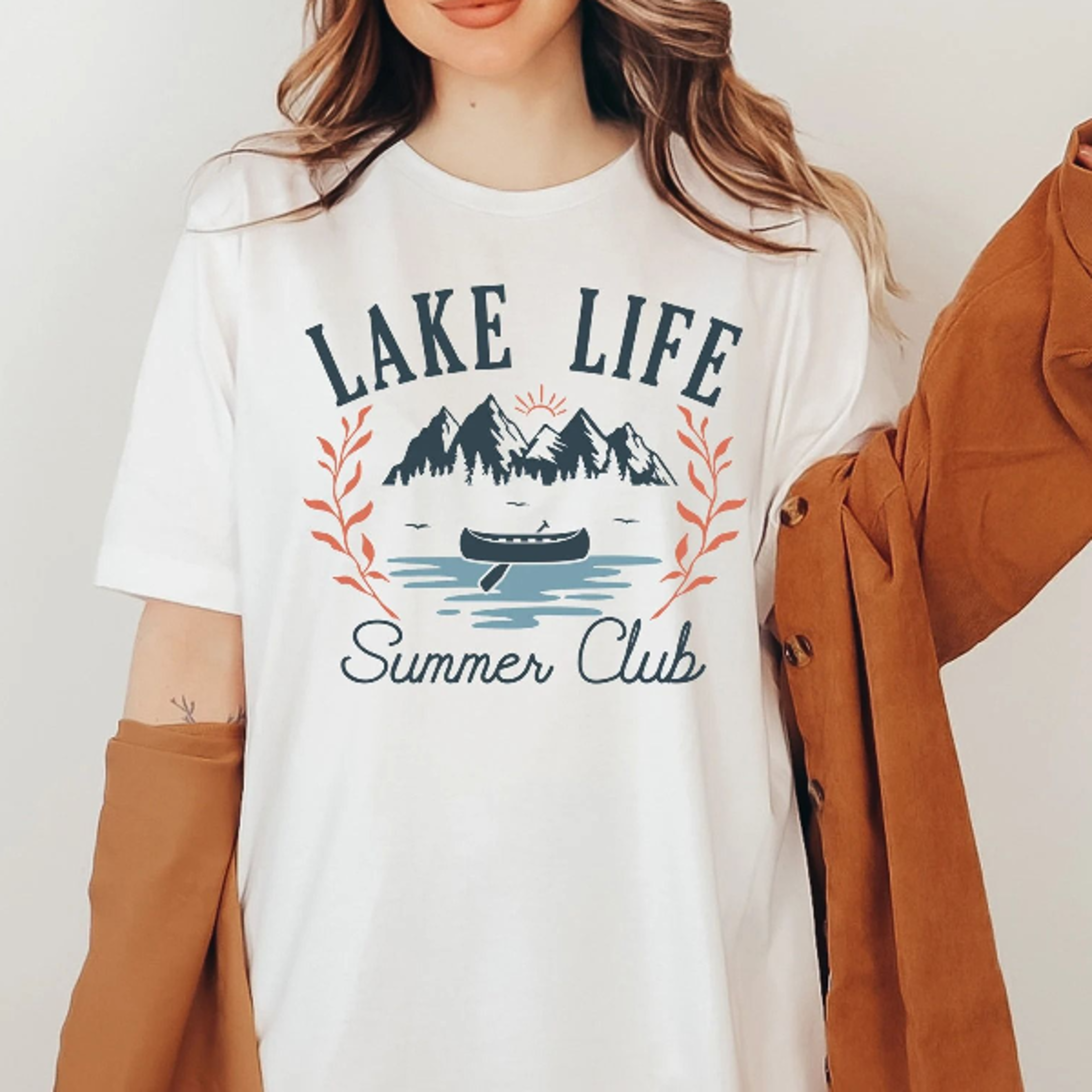 lake life shirt, lake life sweatshirt, on the lake shirt, travel lover outfit, gift for adventurer,vacation & camper clo