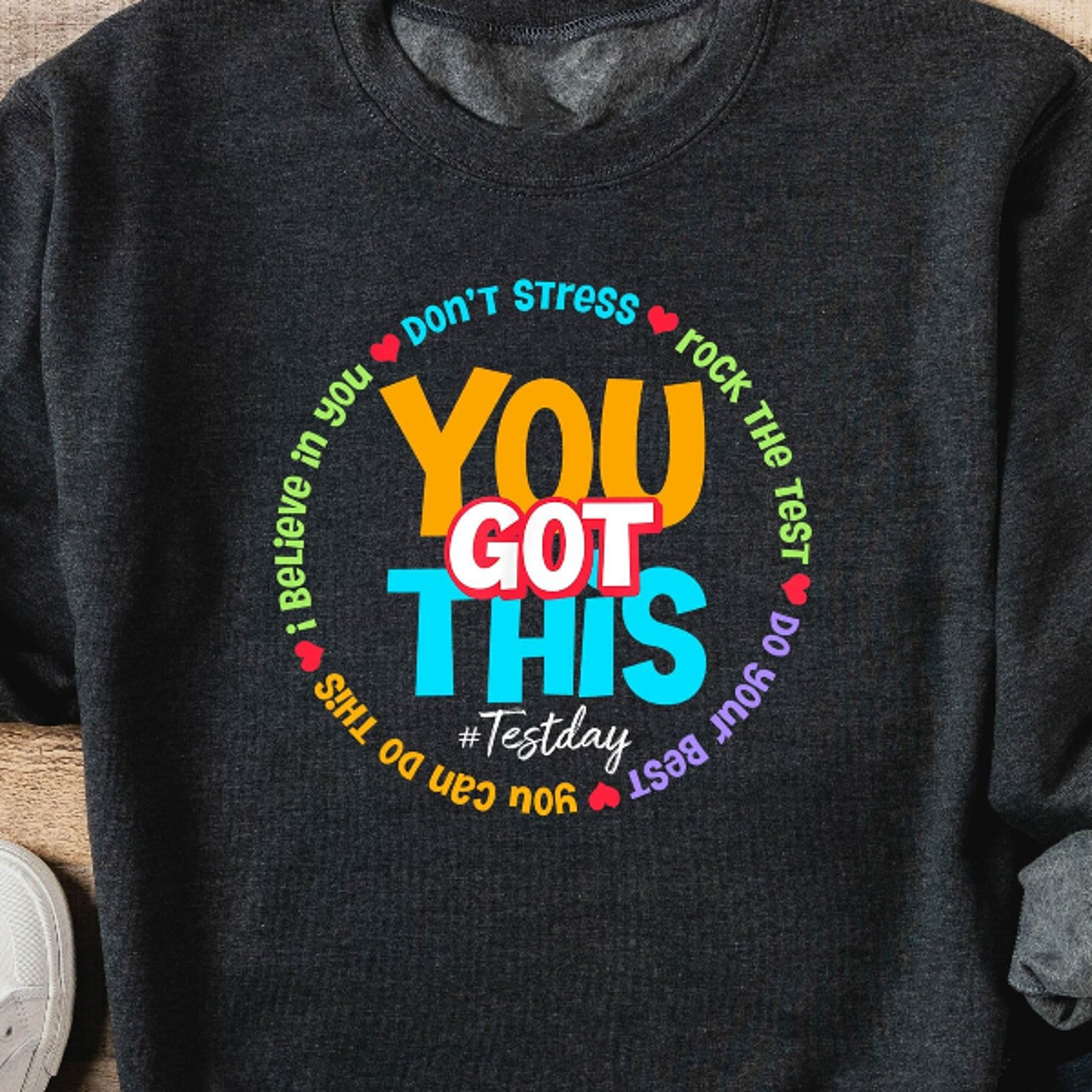 you got this sweatshirt, teacher encouragement shirt, motivational classroom sweater
