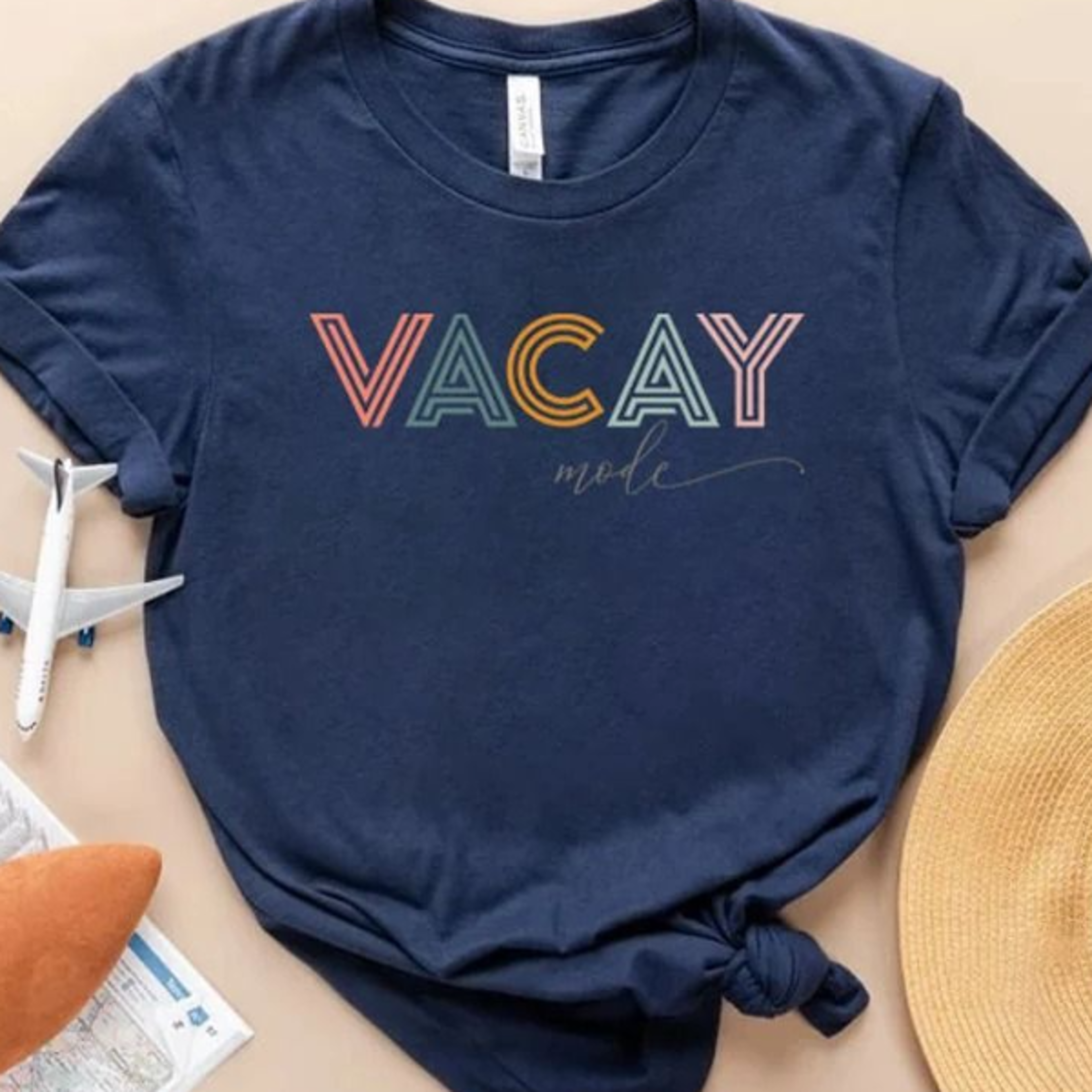 vacay mode shirt, vacation shirt, road trip shirt, gift for traveler, hiking shirt, vacay vibes, camping shirts,