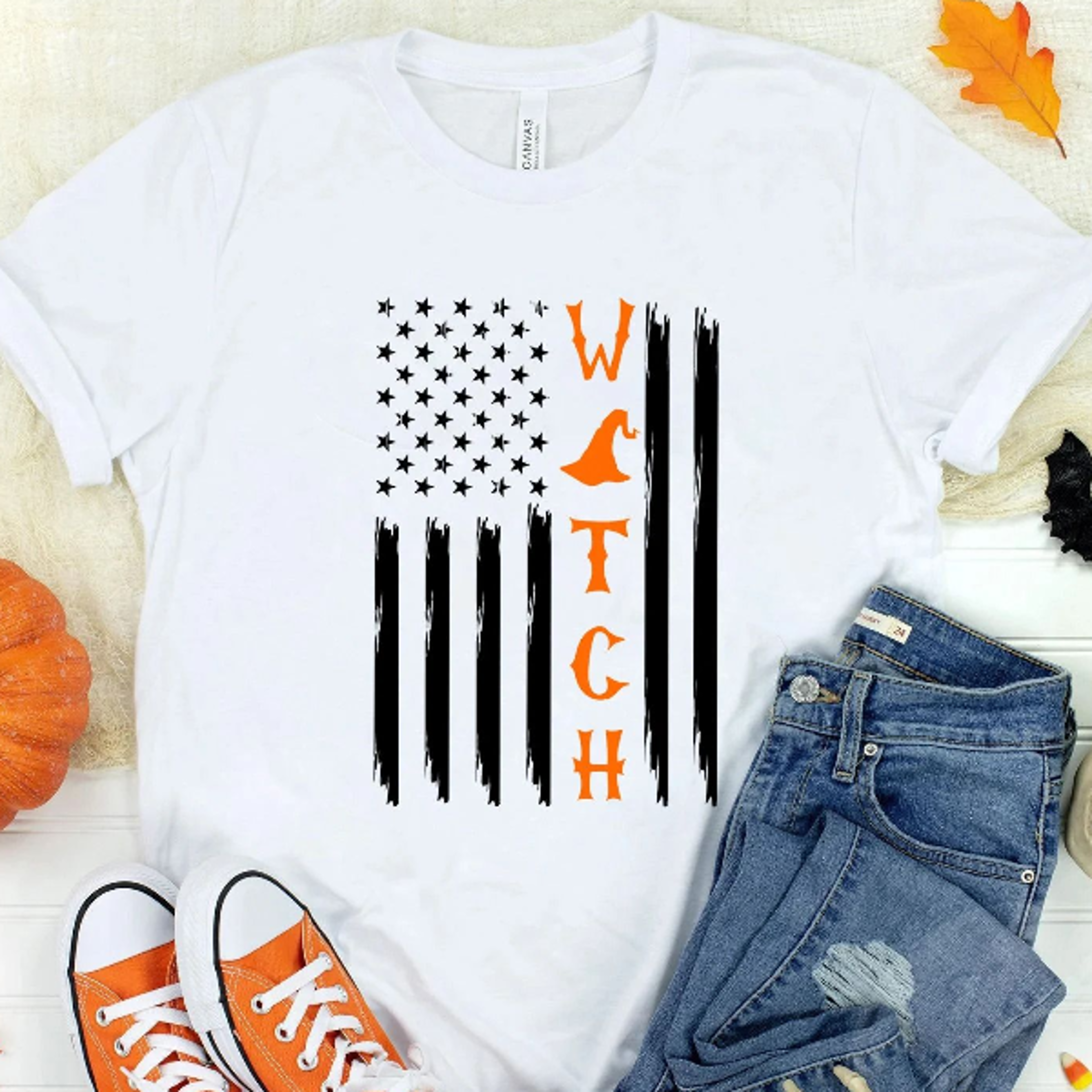 patriotic halloween shirt, pumpkin usa flag shirt, flag halloween shirt, orange flag shirt, scary shirt,october shirts,
