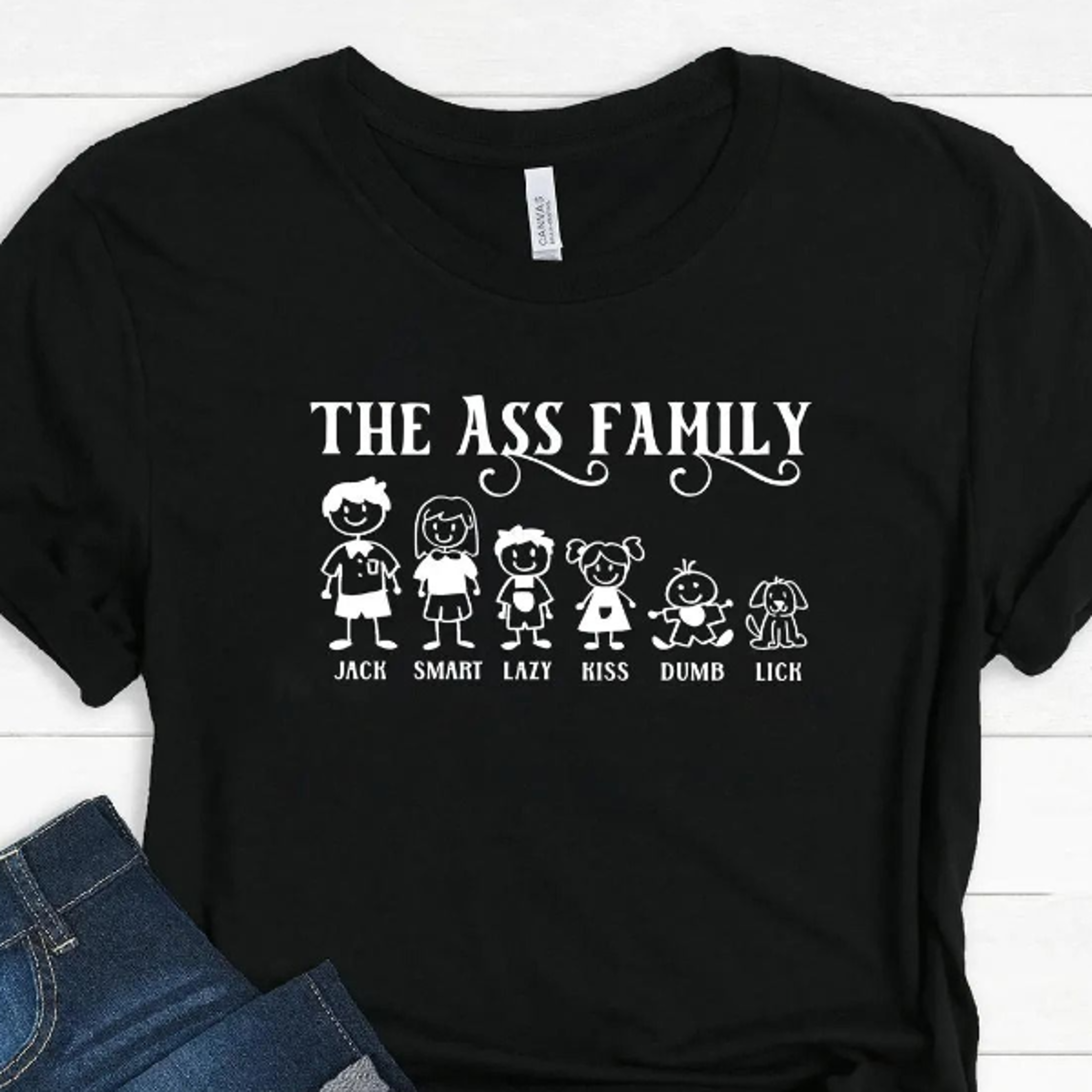 the ass family shirt, funny family shirt, hilarious, cunt shirt, funny tee, inappropriate gifts, mature content, naughty