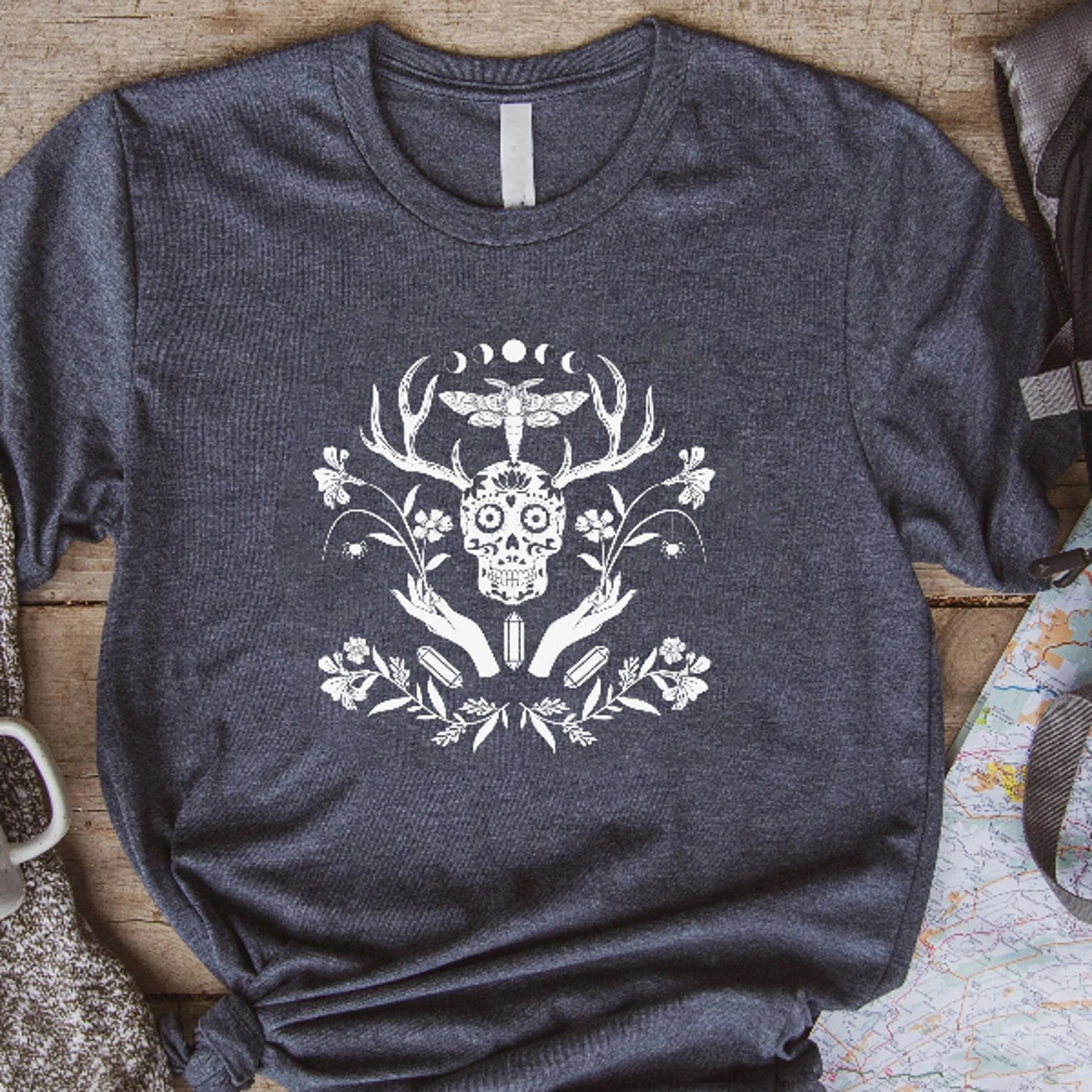 moth t-shirt, death head moth, moth tee, moth shirt men, goth aesthetic, halloween sweatshirt, halloween shirt, witch sh