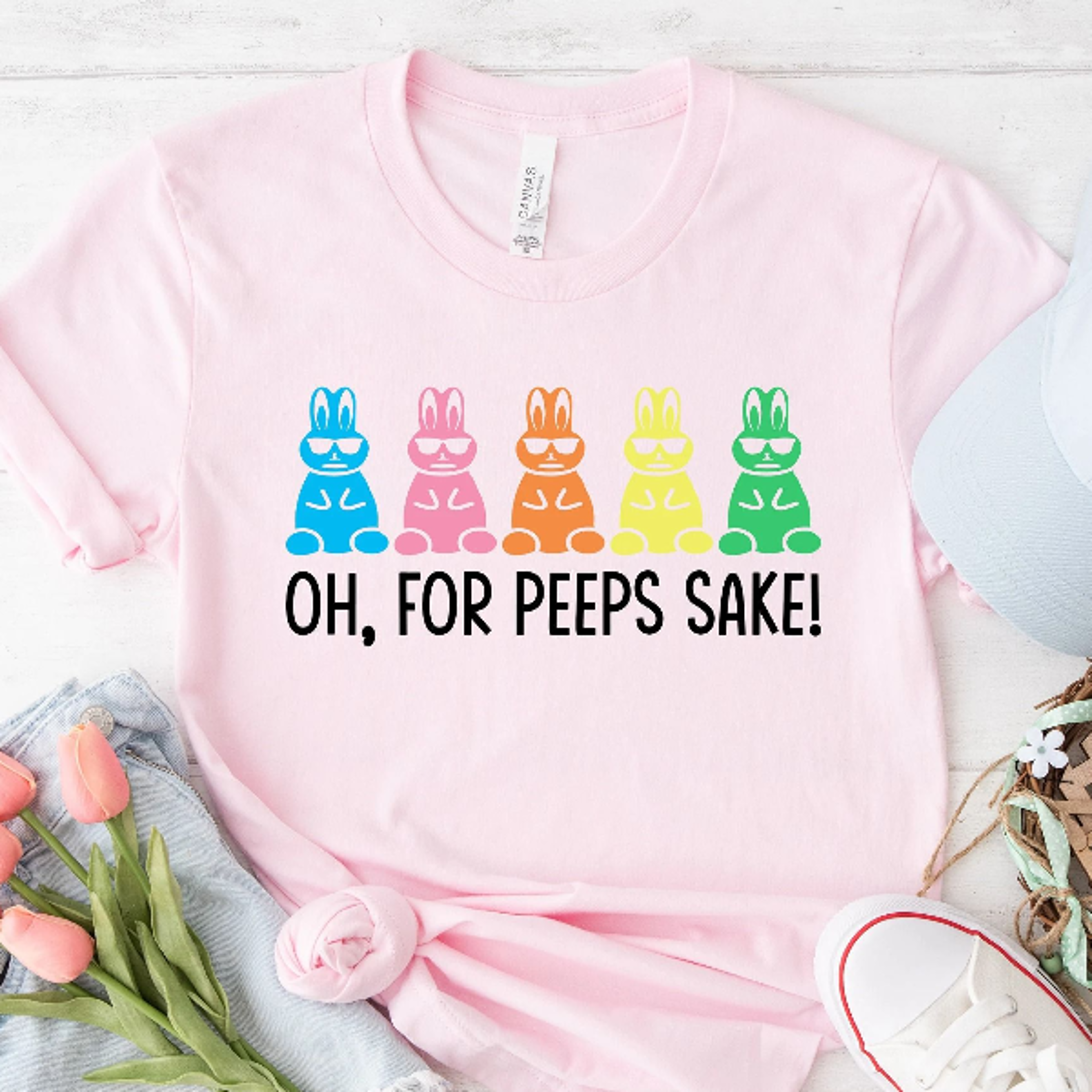 oh, for peeps sake shirt,peeps shirt, easter shirt, peeps squad, peeps sweatshirt, happy easter shirt, matching easter,