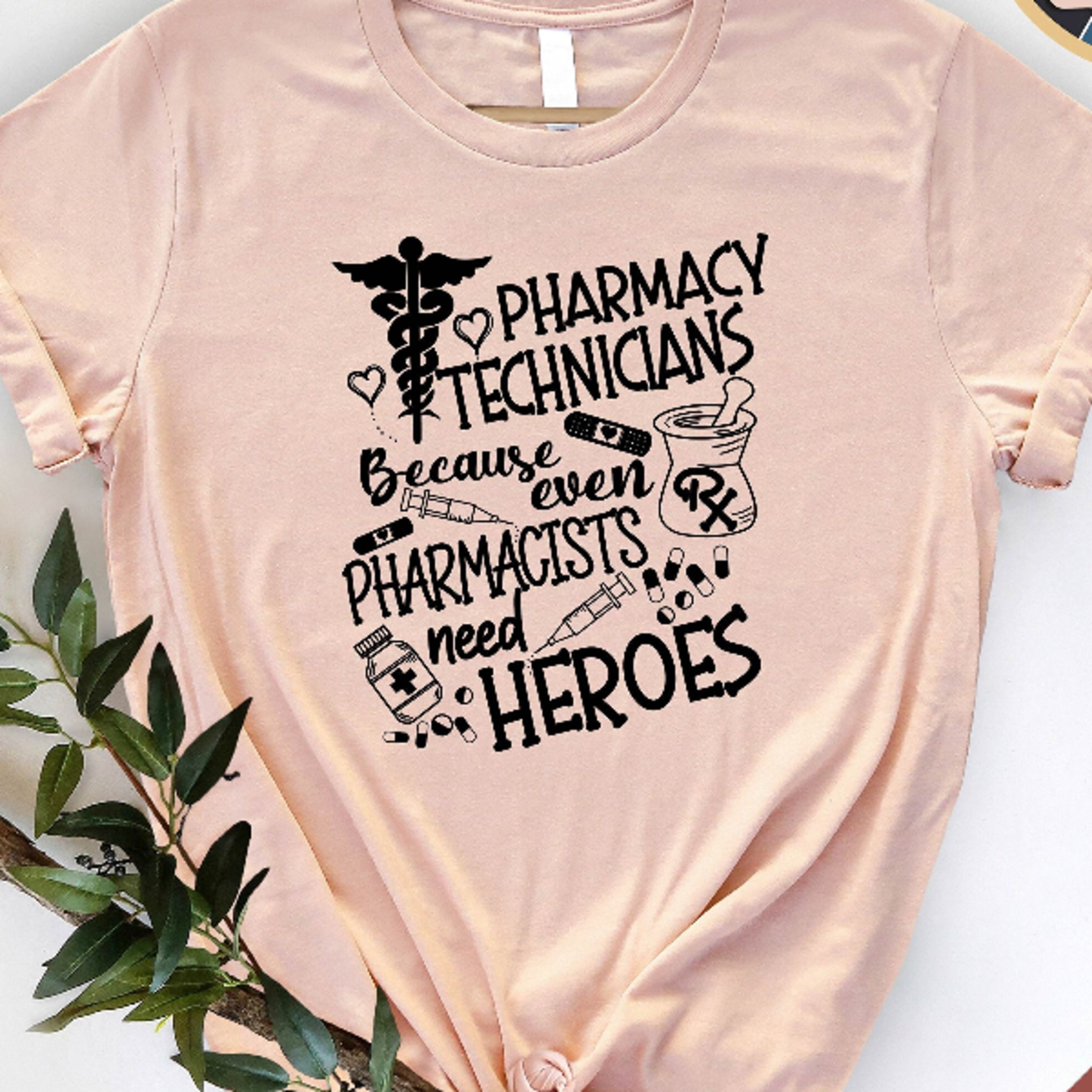 pharmacy technician hero shirt, rx tech graphic tee, funny healthcare appreciation t-shirt